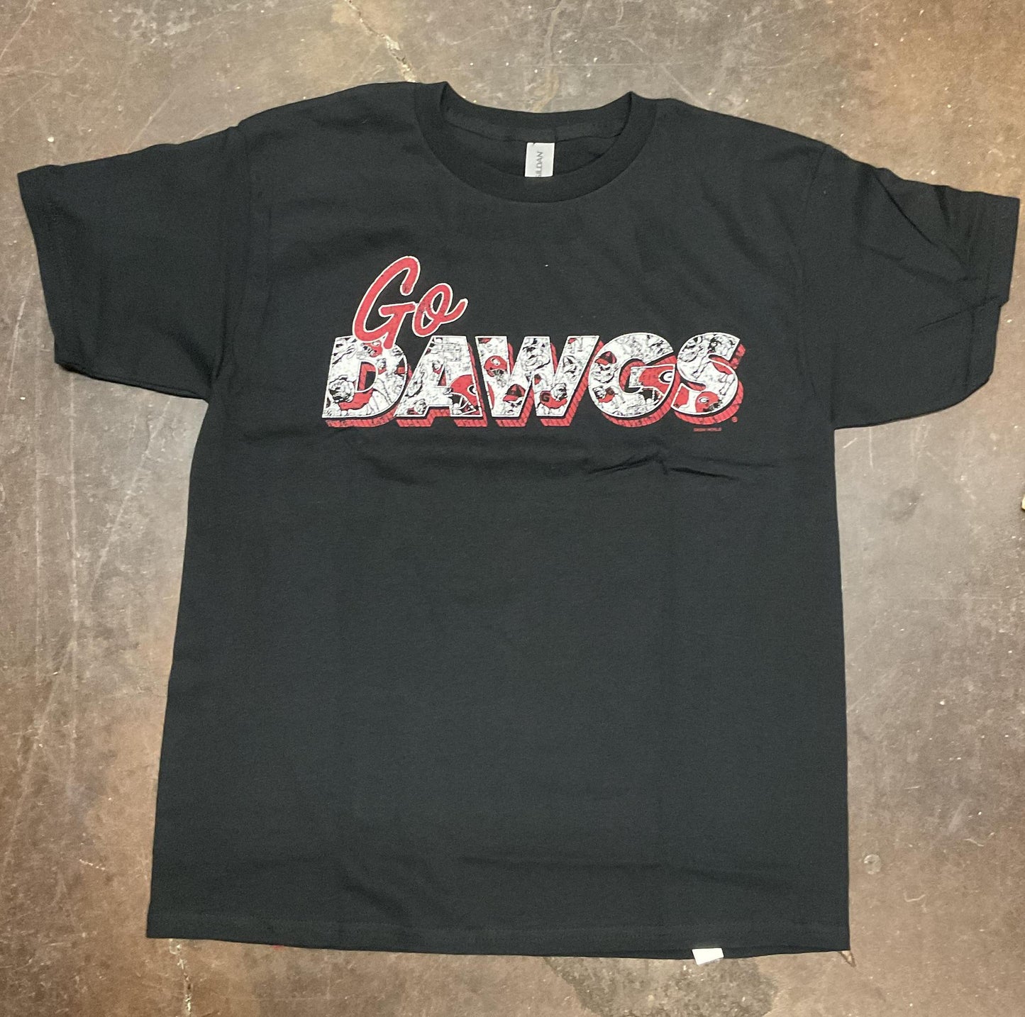 New World Graphics UGA Go Dawgs Youth Tee