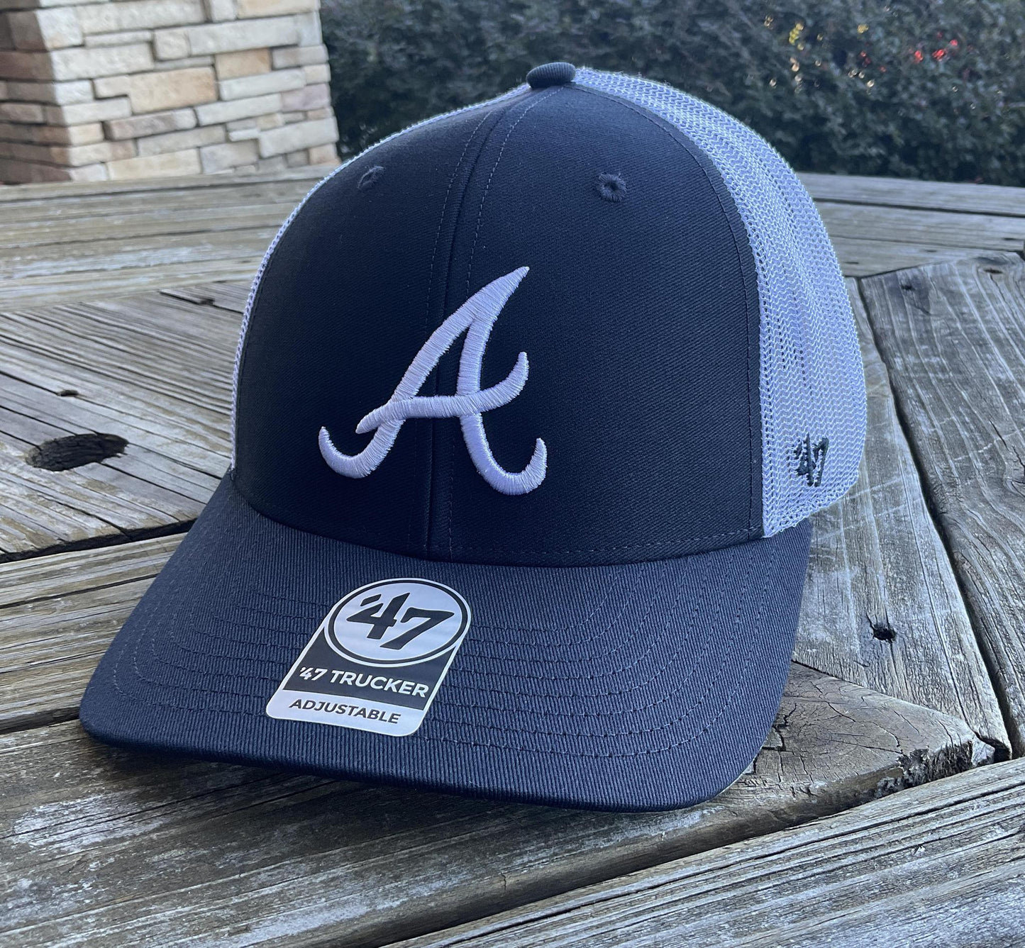 ‘47 Brand Atlanta Braves Blue/White Trucker Hat