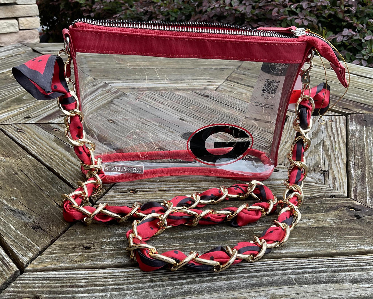 UGA The Original Scarf Chain Gameday Spirit Strap