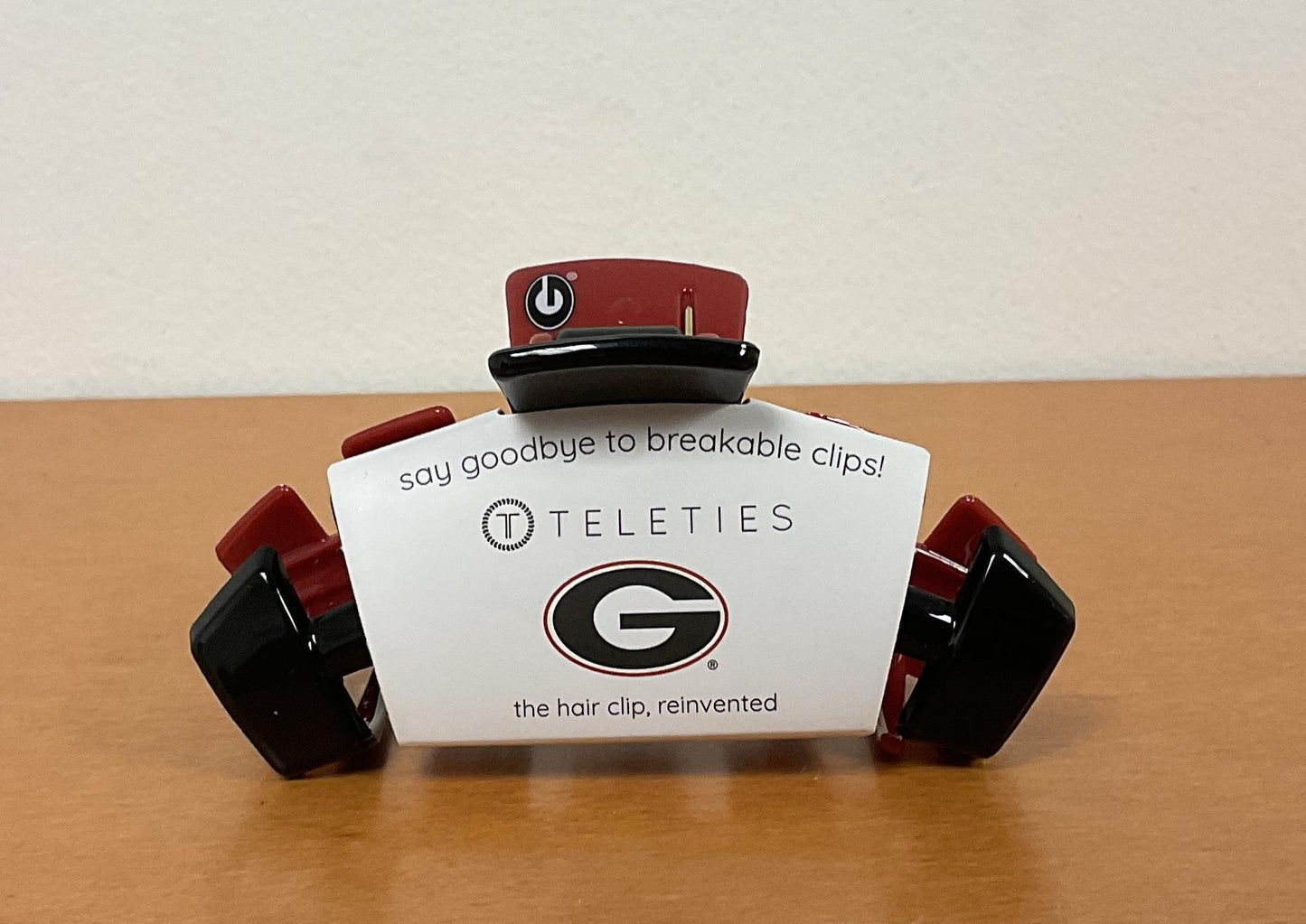 Teleties UGA Med Hair Clip