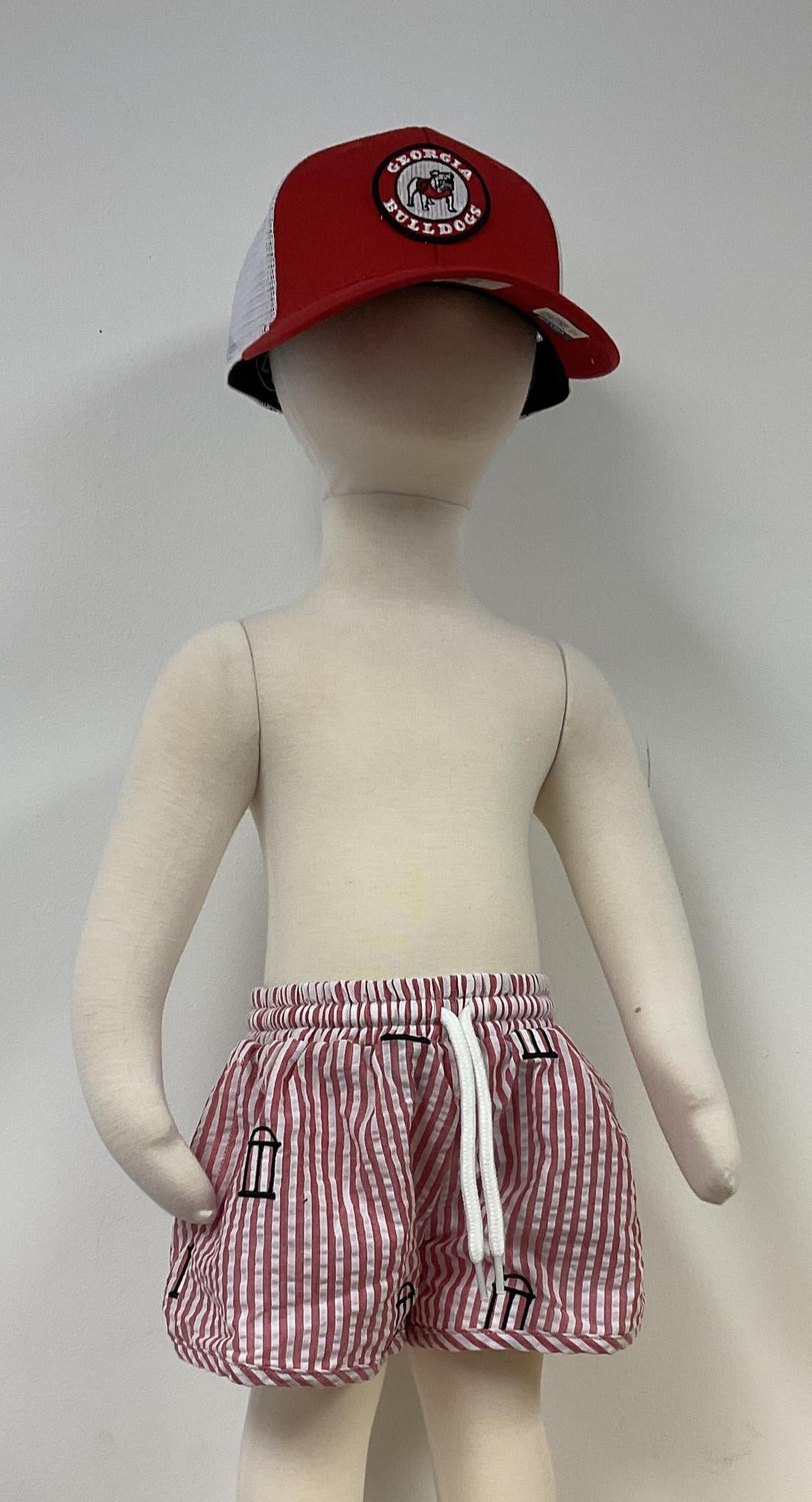Little Bear Smocks UGA Youth Swim Shorts Kids