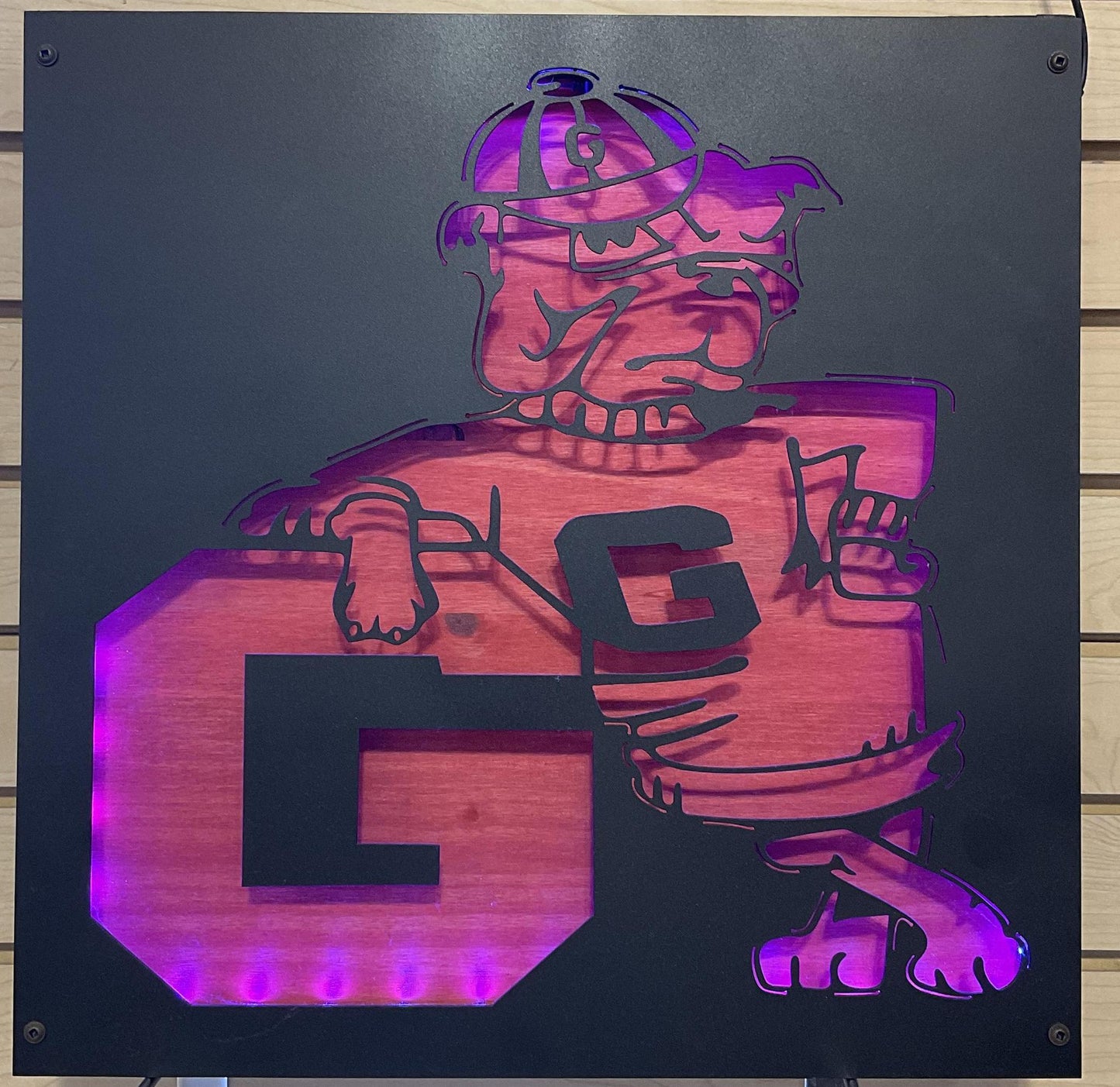 Cb Creations UGA Led Light Box Old Dawg