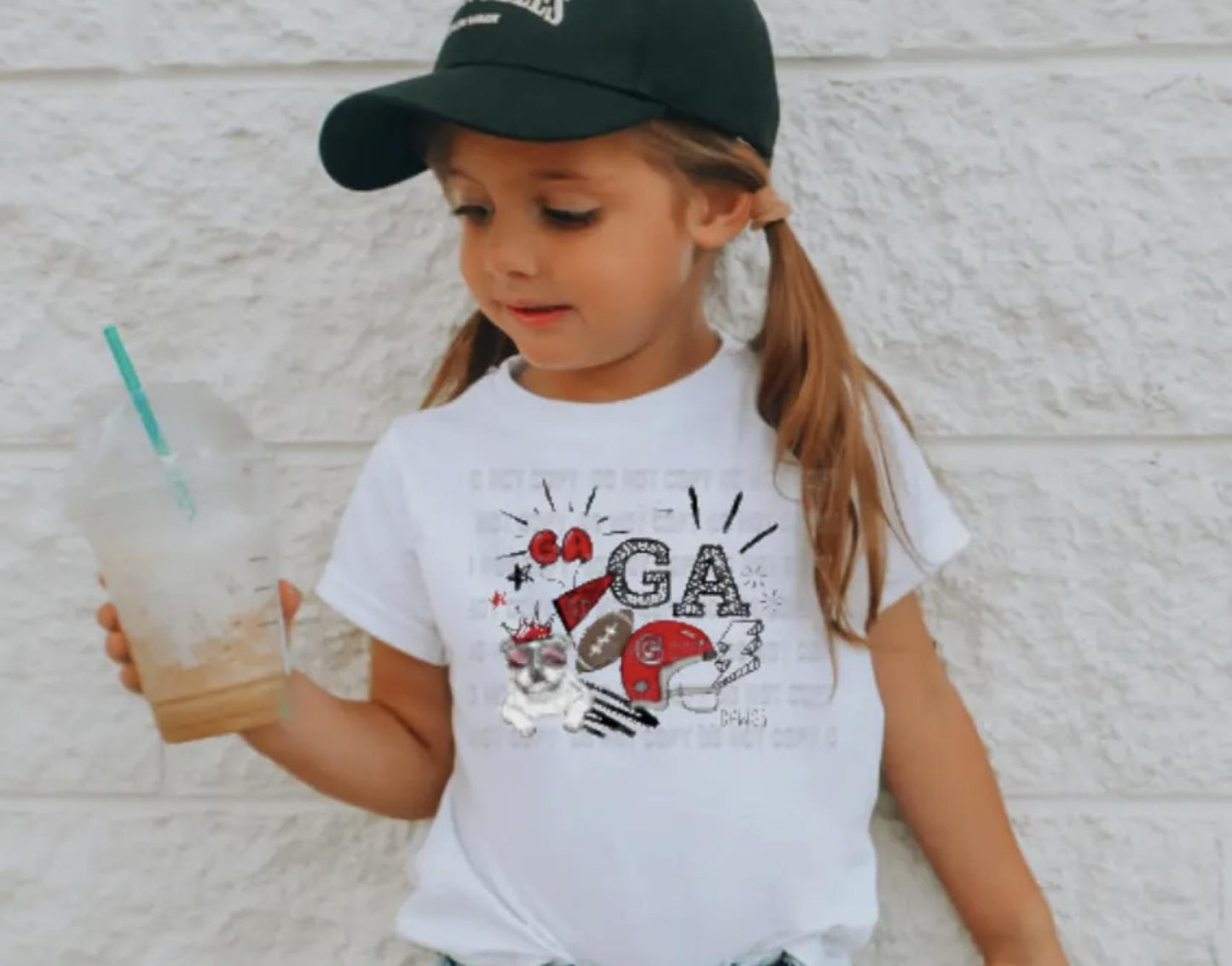 BB Subs and Screens UGA Doodle Infant/Toddler Tee