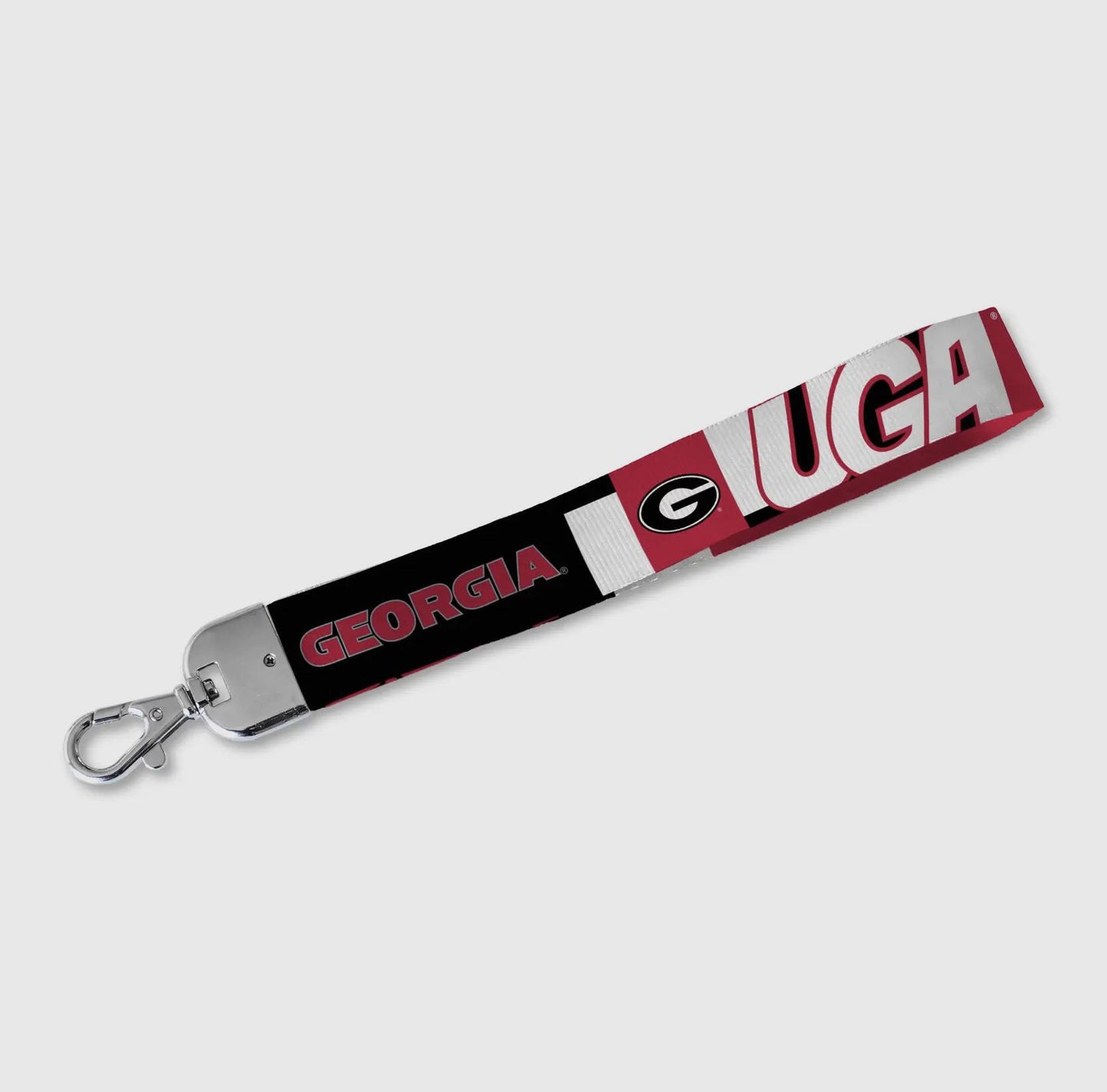 NCAA UGA Lanyard Keychain 8”