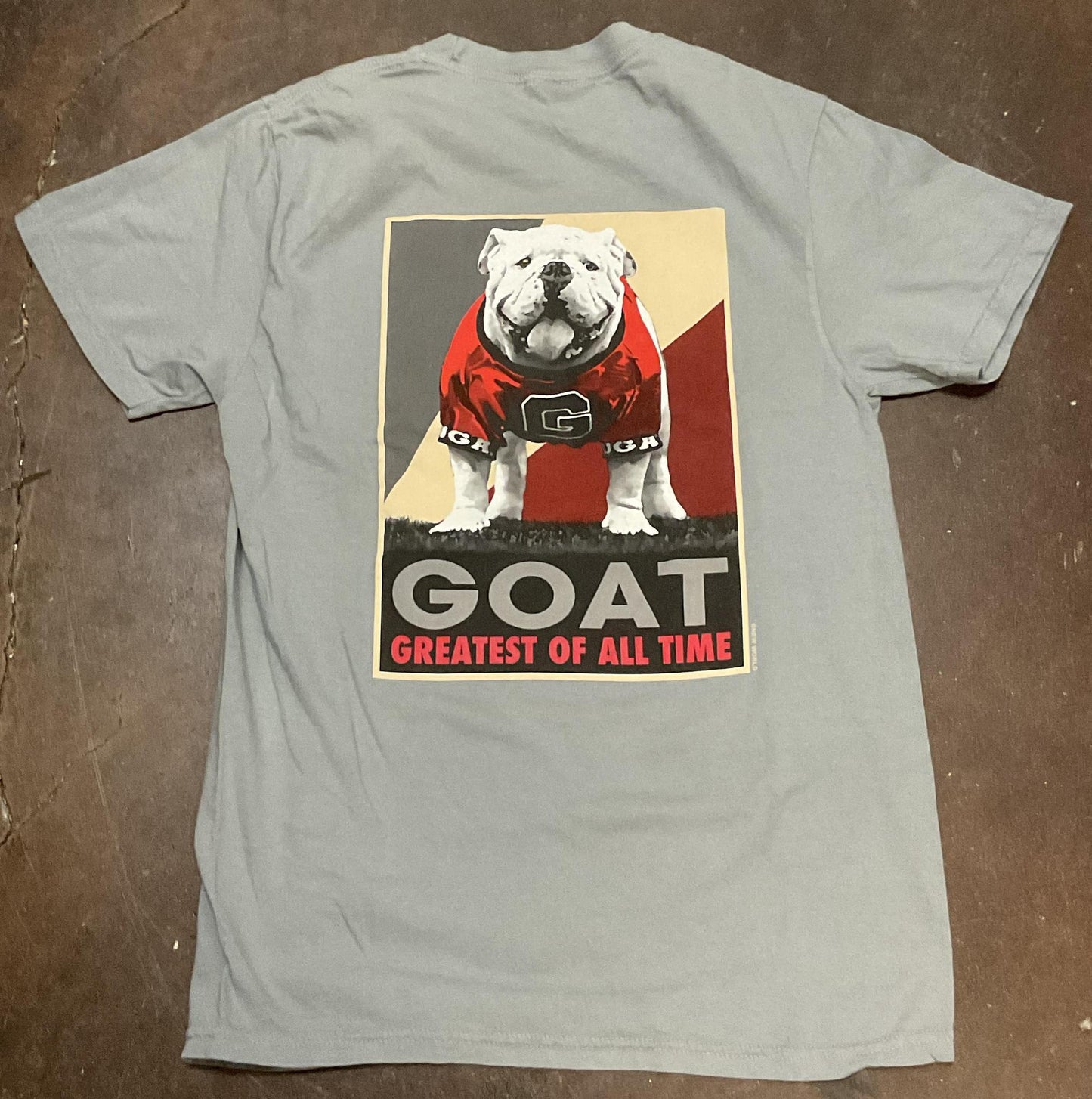 New World Graphics UGA Posterize GOAT Comfort Colors T-Shirt