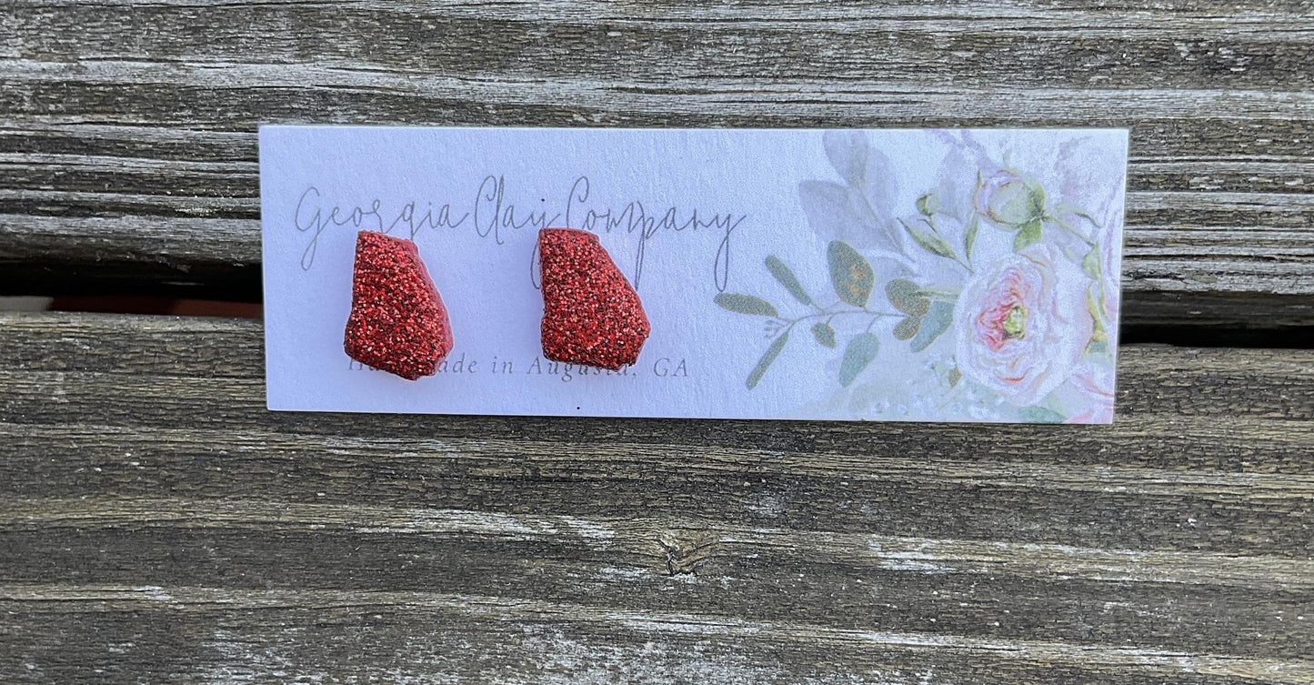 Ga Clay Co UGA Mini Studs