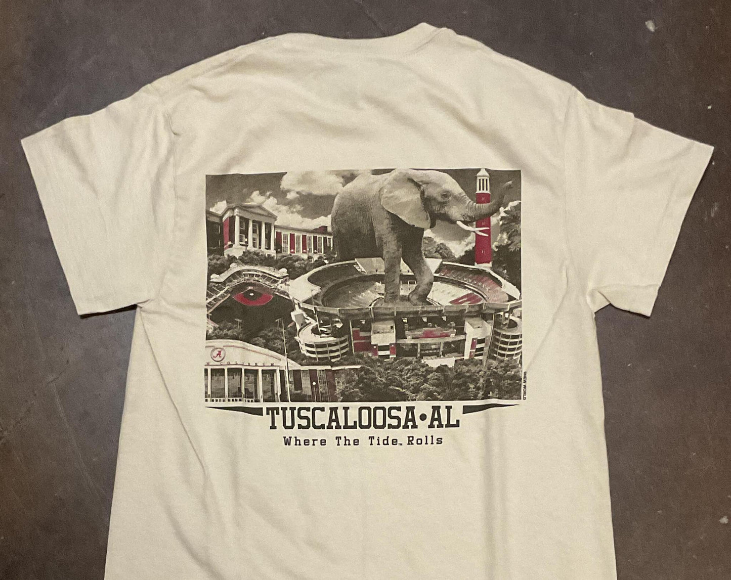 New World Graphics Alabama Mascot Stadium Unisex T-Shirt