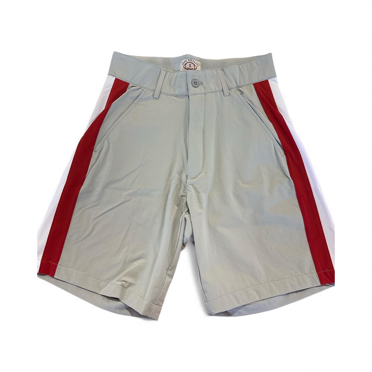Game Day Pants UGA Silver Britches Mens Shorts