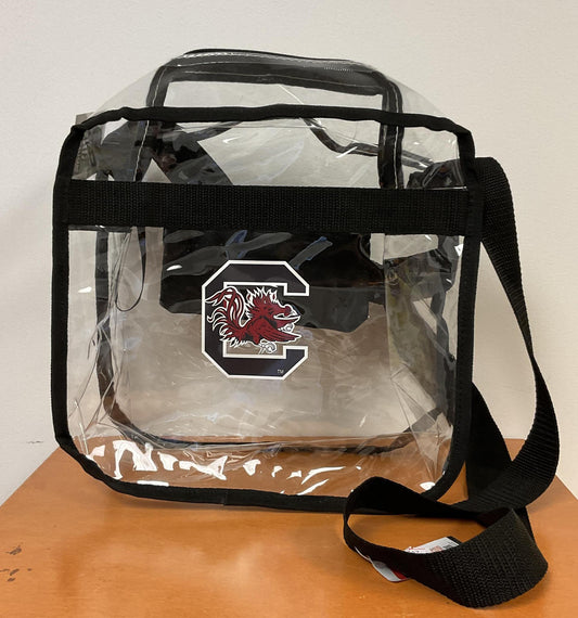 Little Earth USC Clear Bag with Zipper
