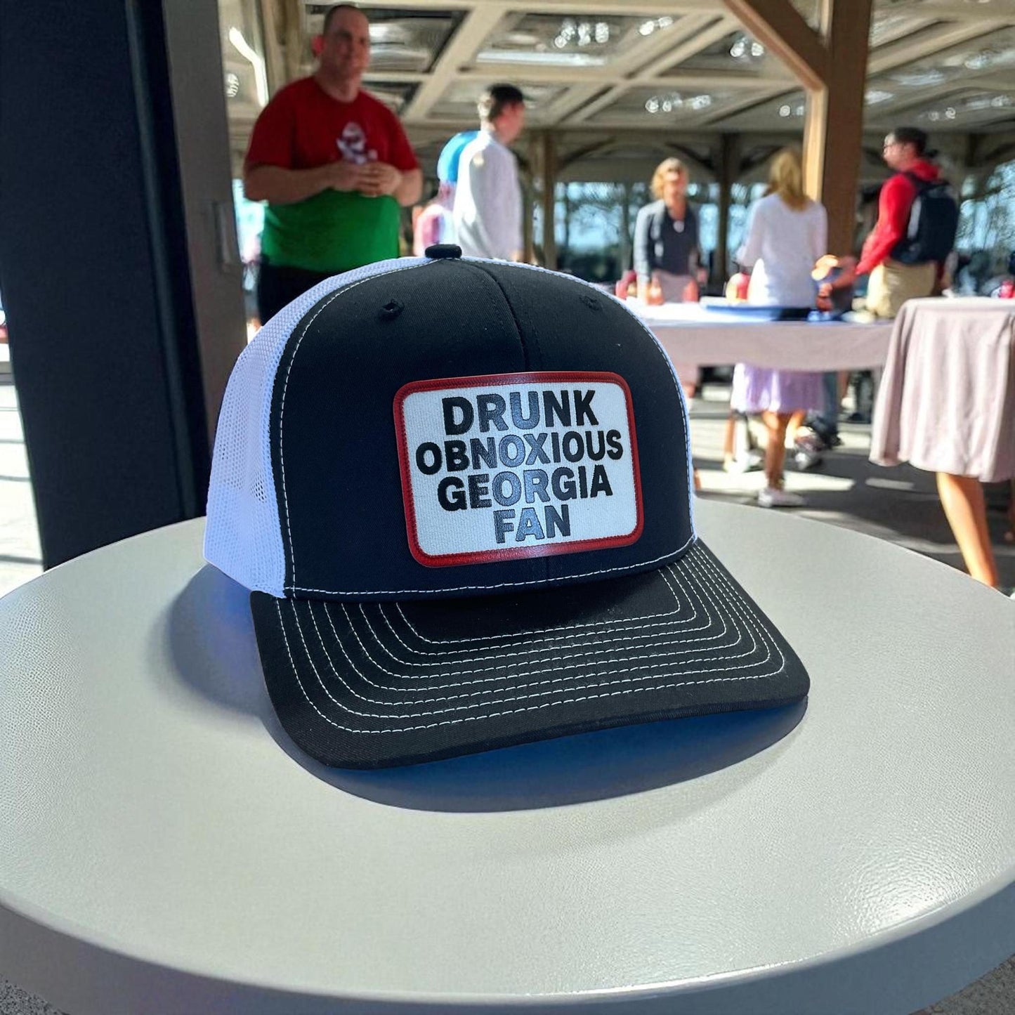 The Fan Zone UGA “Drunk Fan” Hat