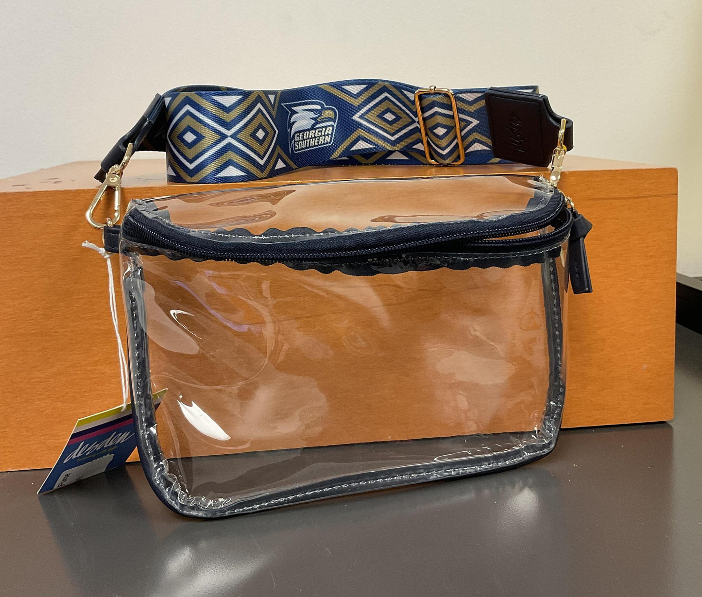 Desden Georgia Southern Lexi Clear Purse