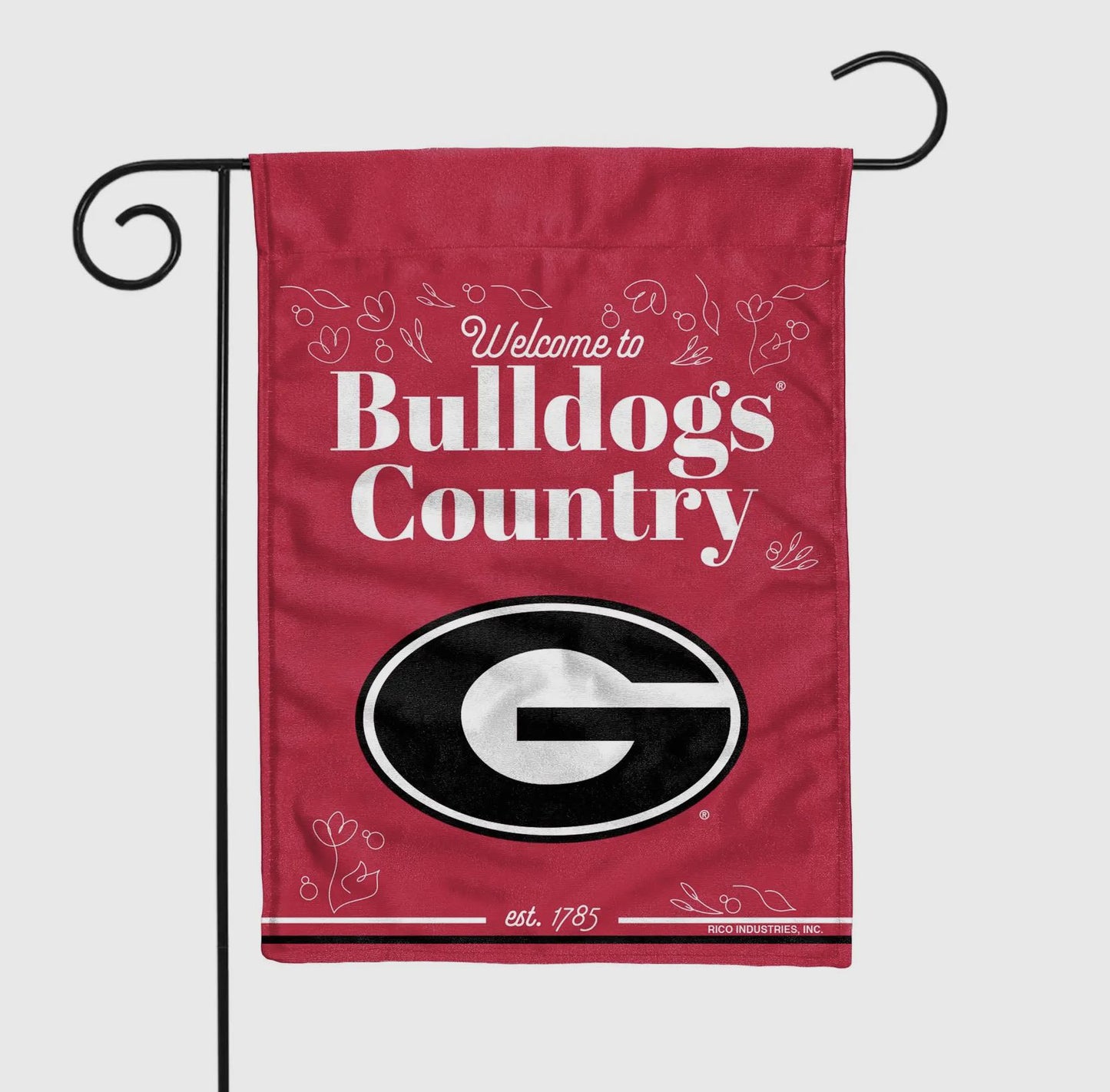 NCAA UGA Double Sided Garden Flag