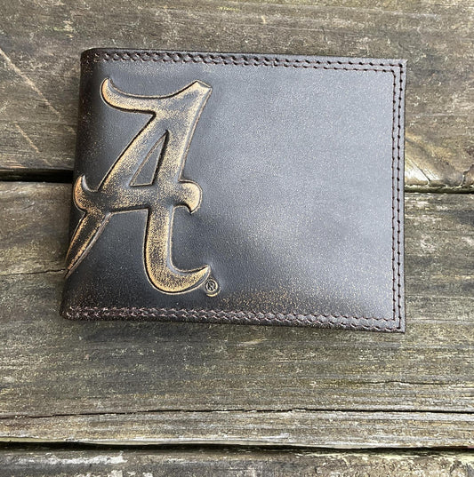 Zep-Pro Alabama Stitched Bifold Wallet