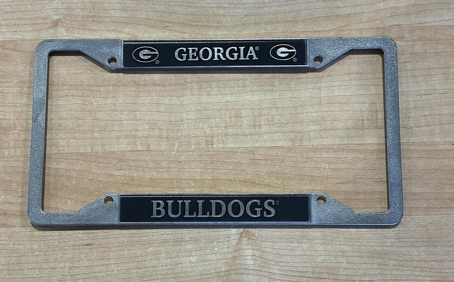 Rico Ind. UGA Pewter License Plate Frame