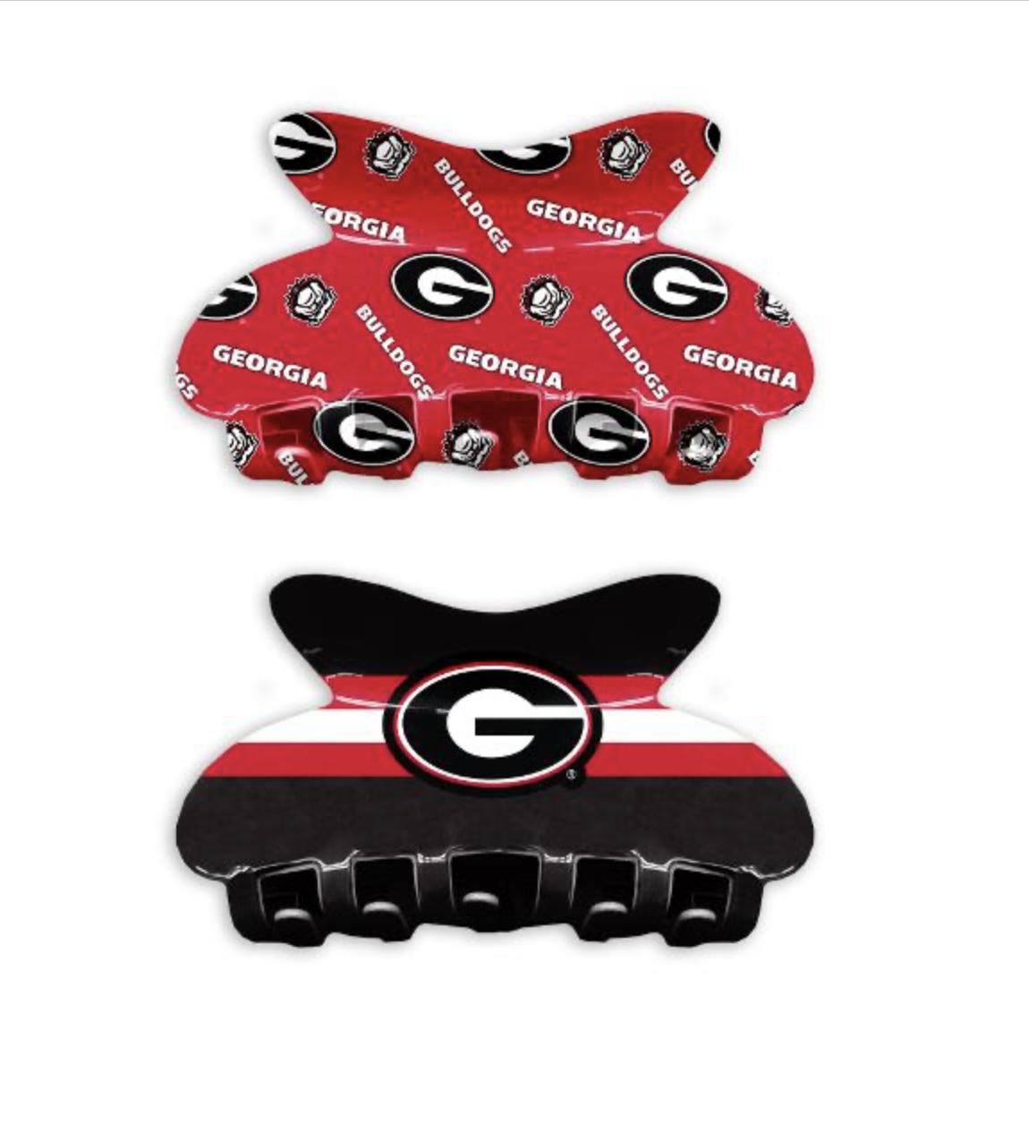Little Earth UGA Hair Clips Set of Two