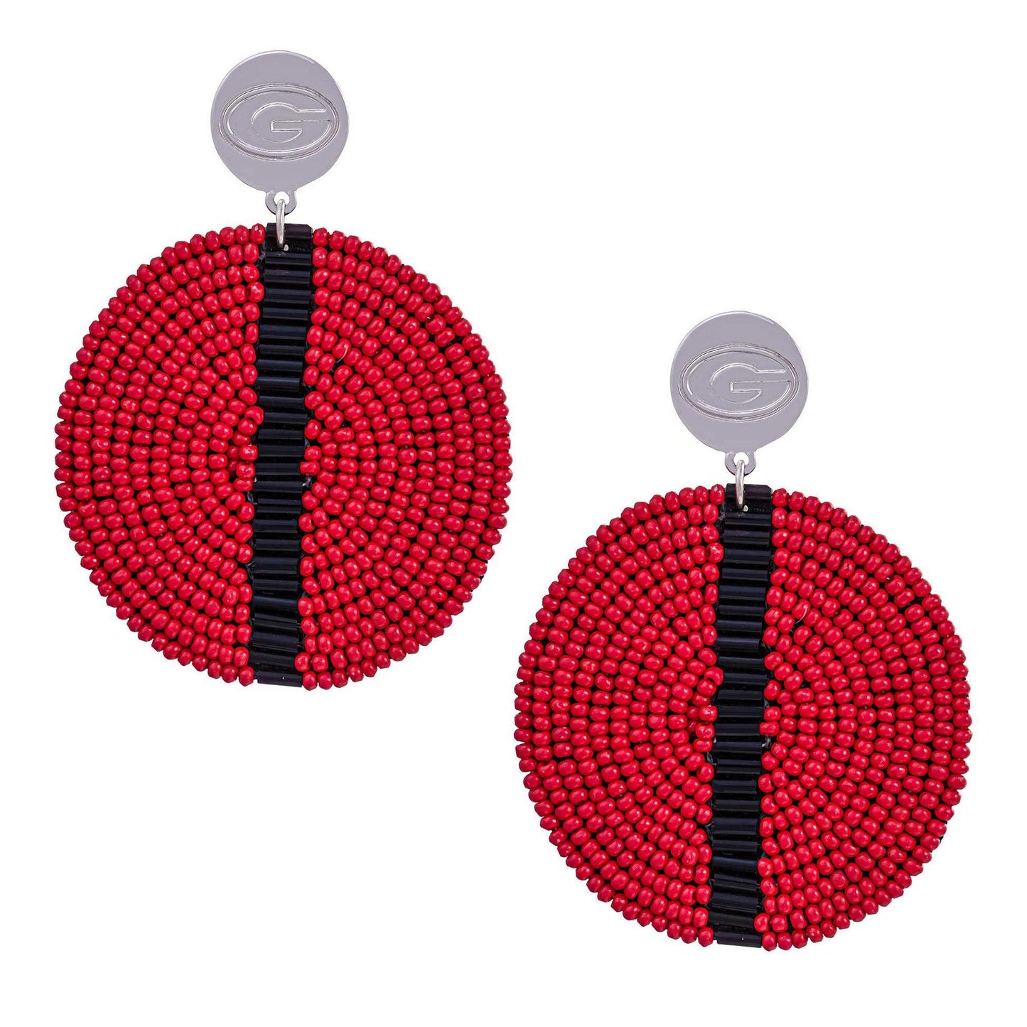 Emerson St. Clothing Co. UGA Beaded Earrings