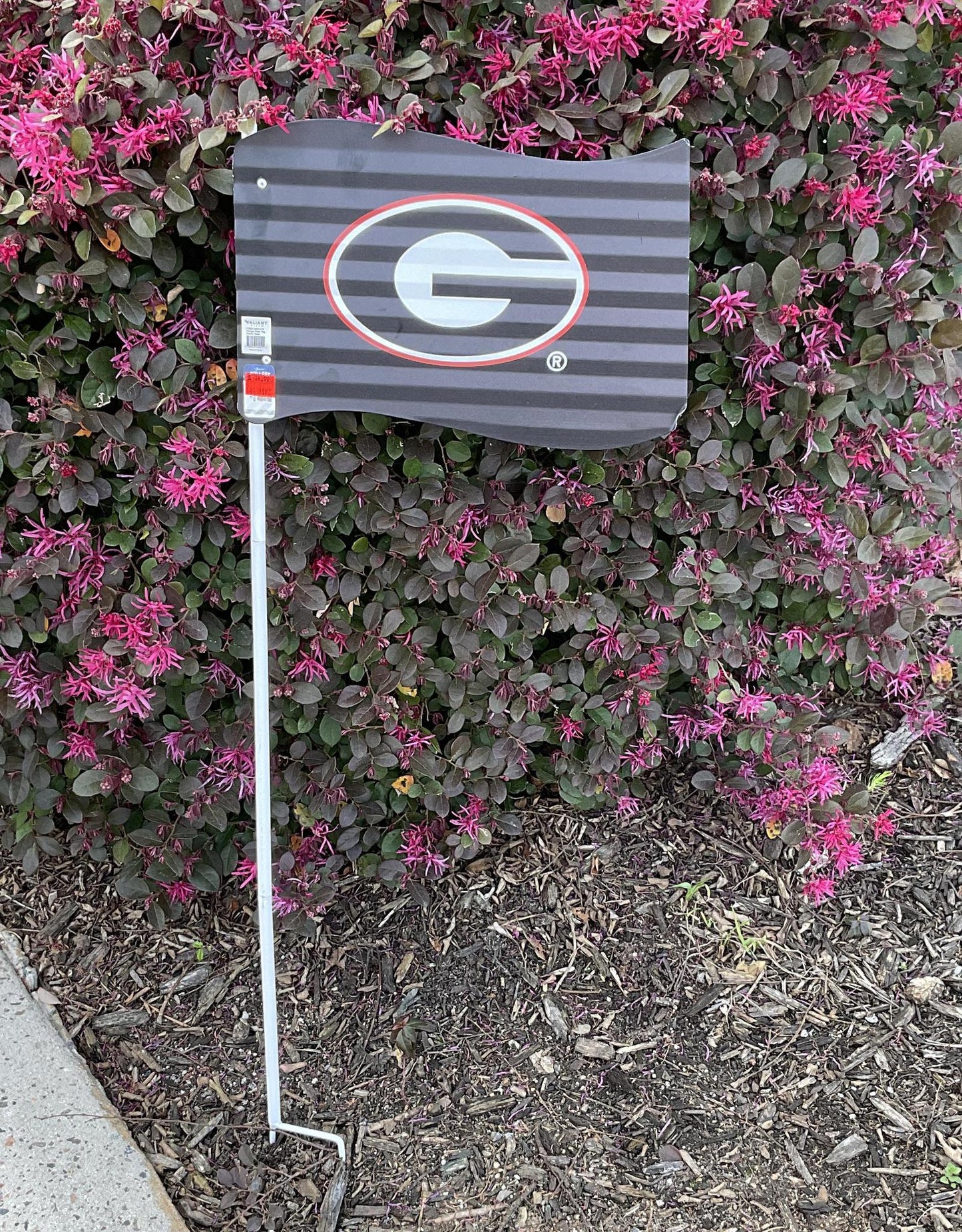 Valiant Gifts UGA Metal Garden Stake Sign