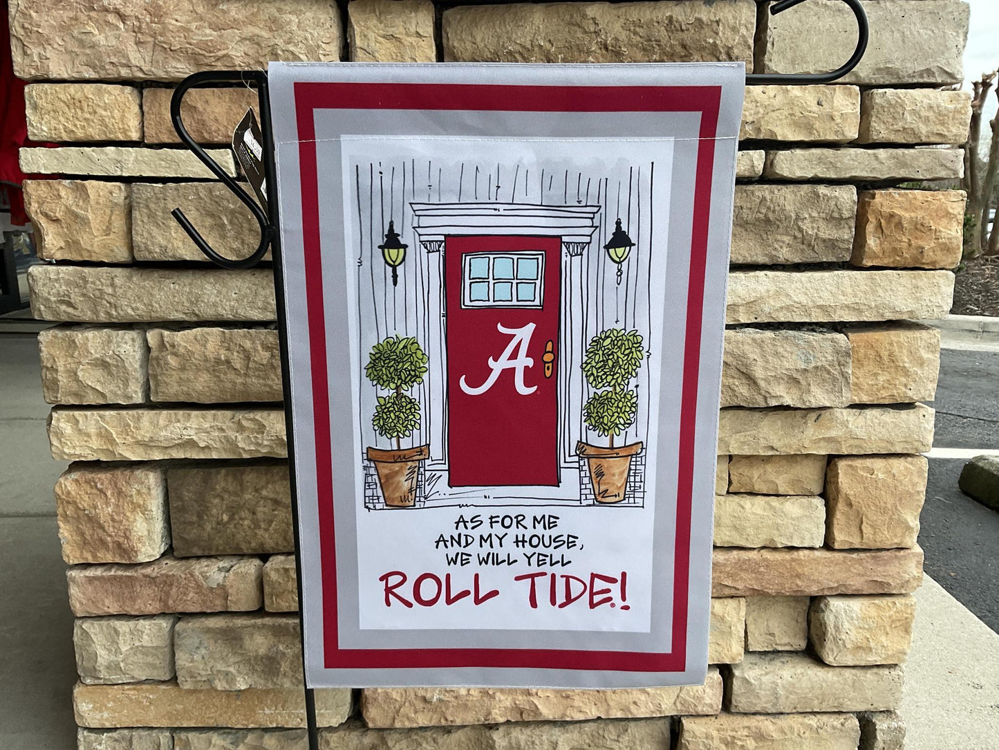 Magnolia Lane Alabama As for Me Garden Flag