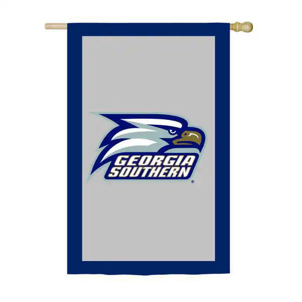 Evergreen Georgia Southern Applique Garden Flag
