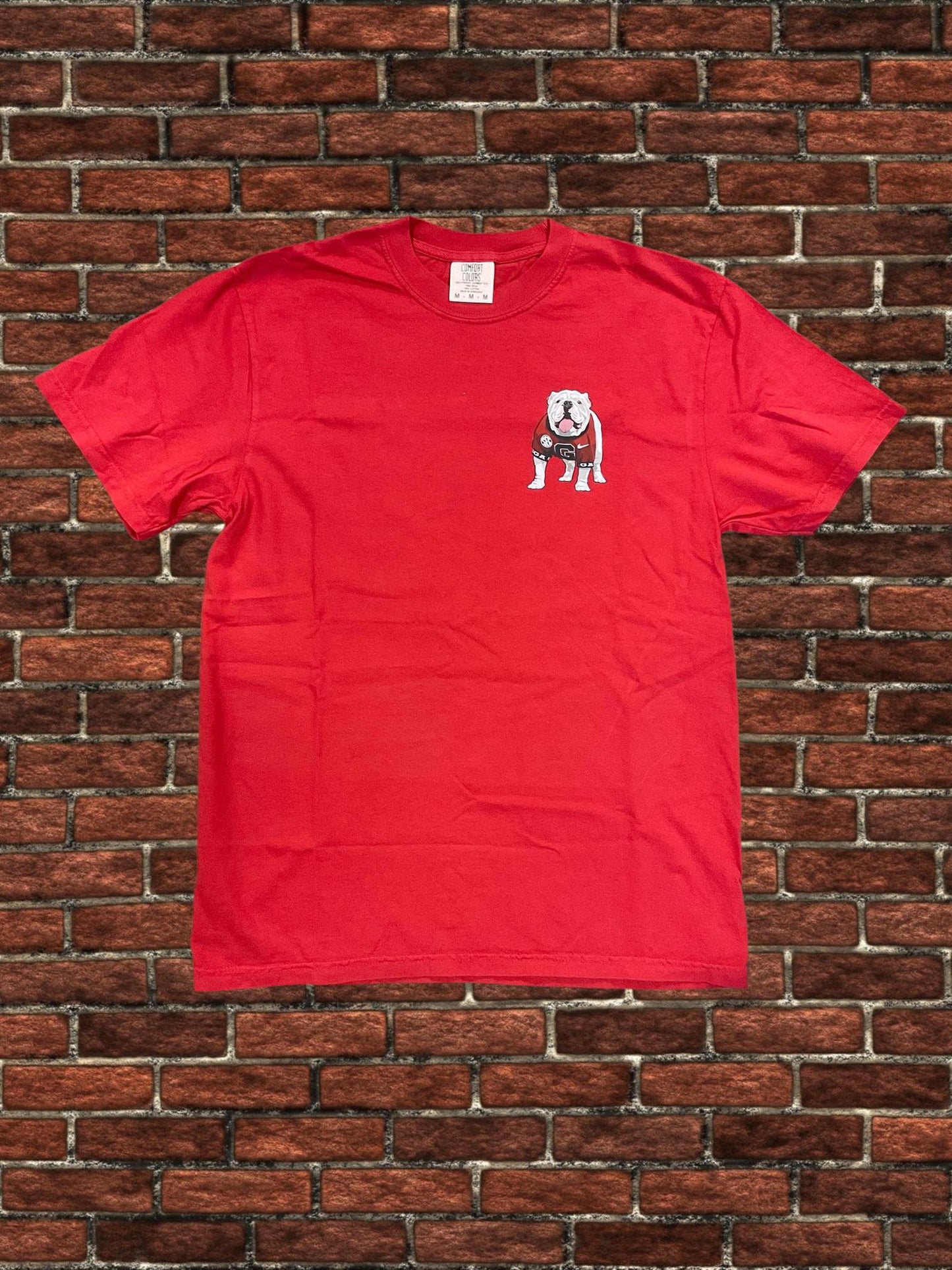 Simply You Customs UGA CC In Athens We Like It Dawgy Style Red T-Shirt