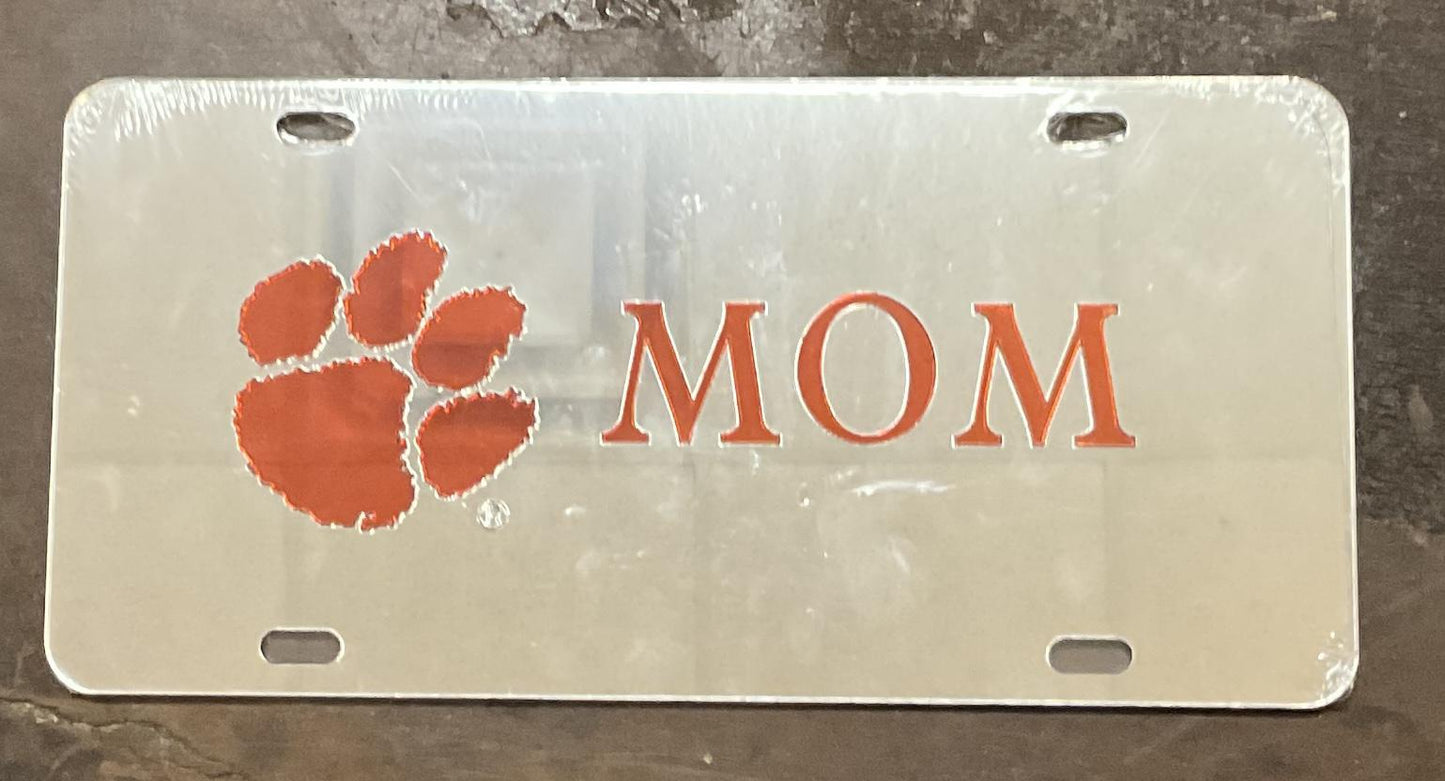 Craftique Clemson Mom Tag