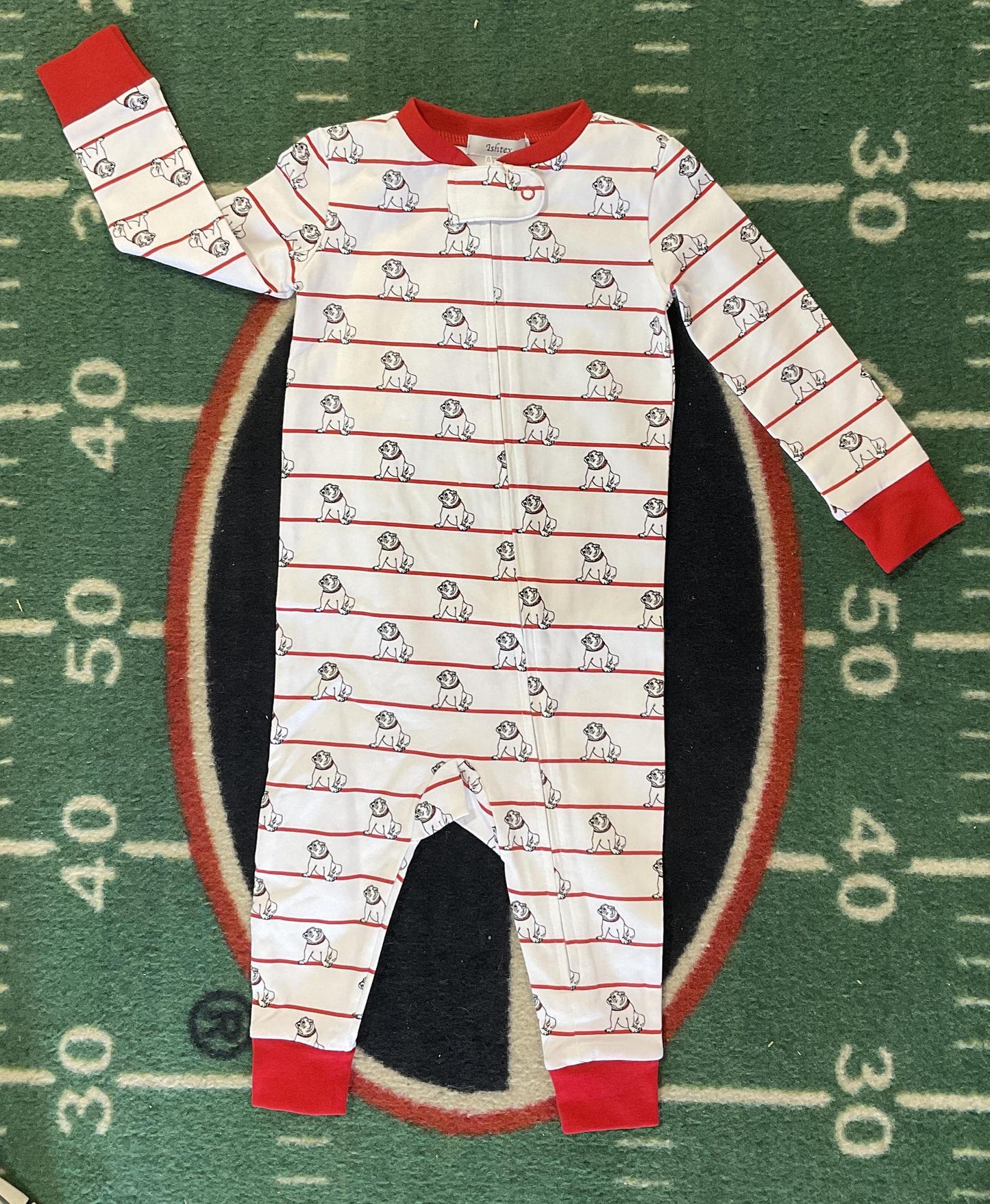 Ishtex UGA Toddler/Youth Unisex Pajama Onesie