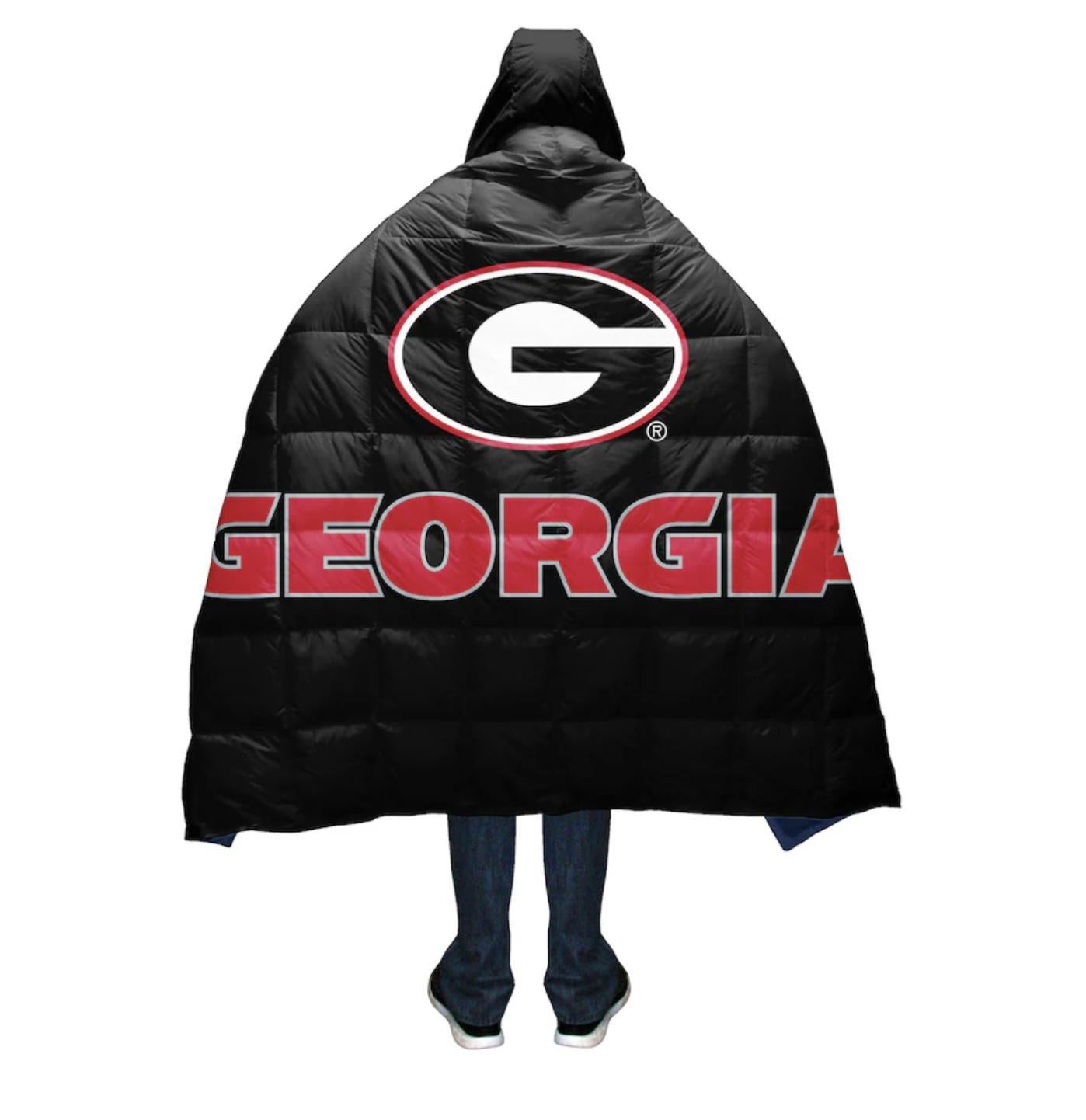 Franchise Club UGA All-Cover Full-Snap Poncho