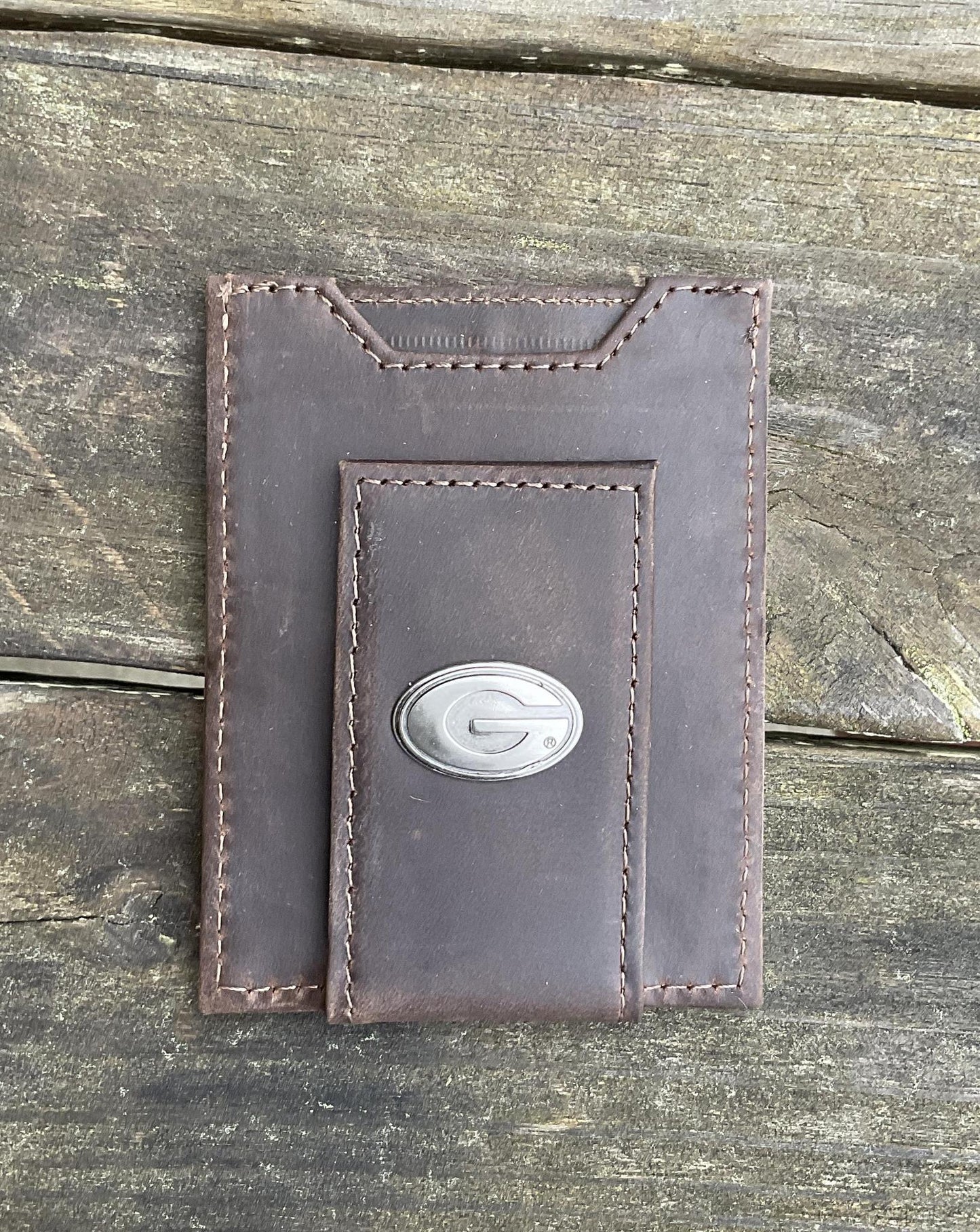 Zep-Pro UGA Money Clip Wallet With Medallion