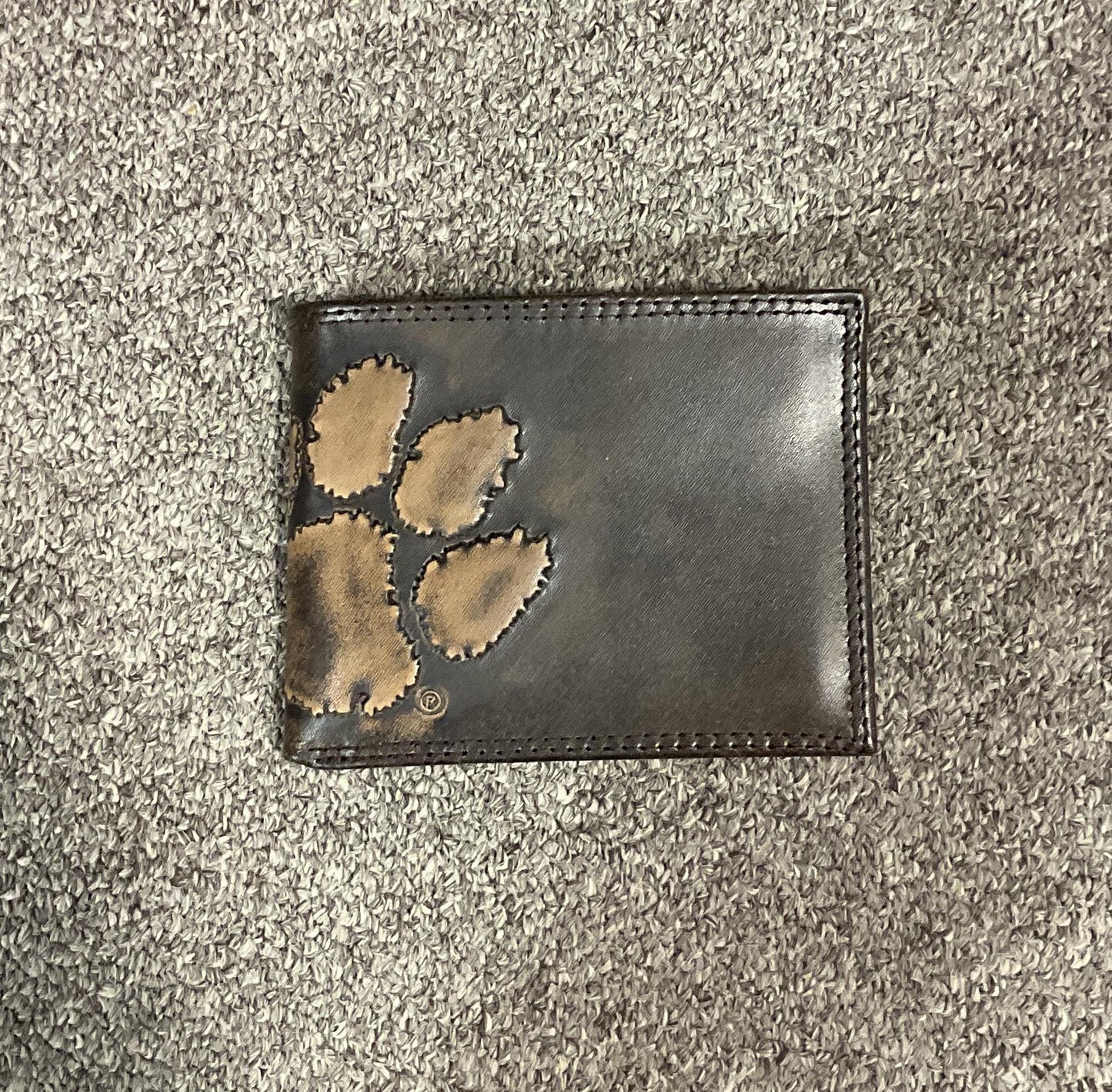 Zep-Pro Clemson Stitched Bifold Wallet