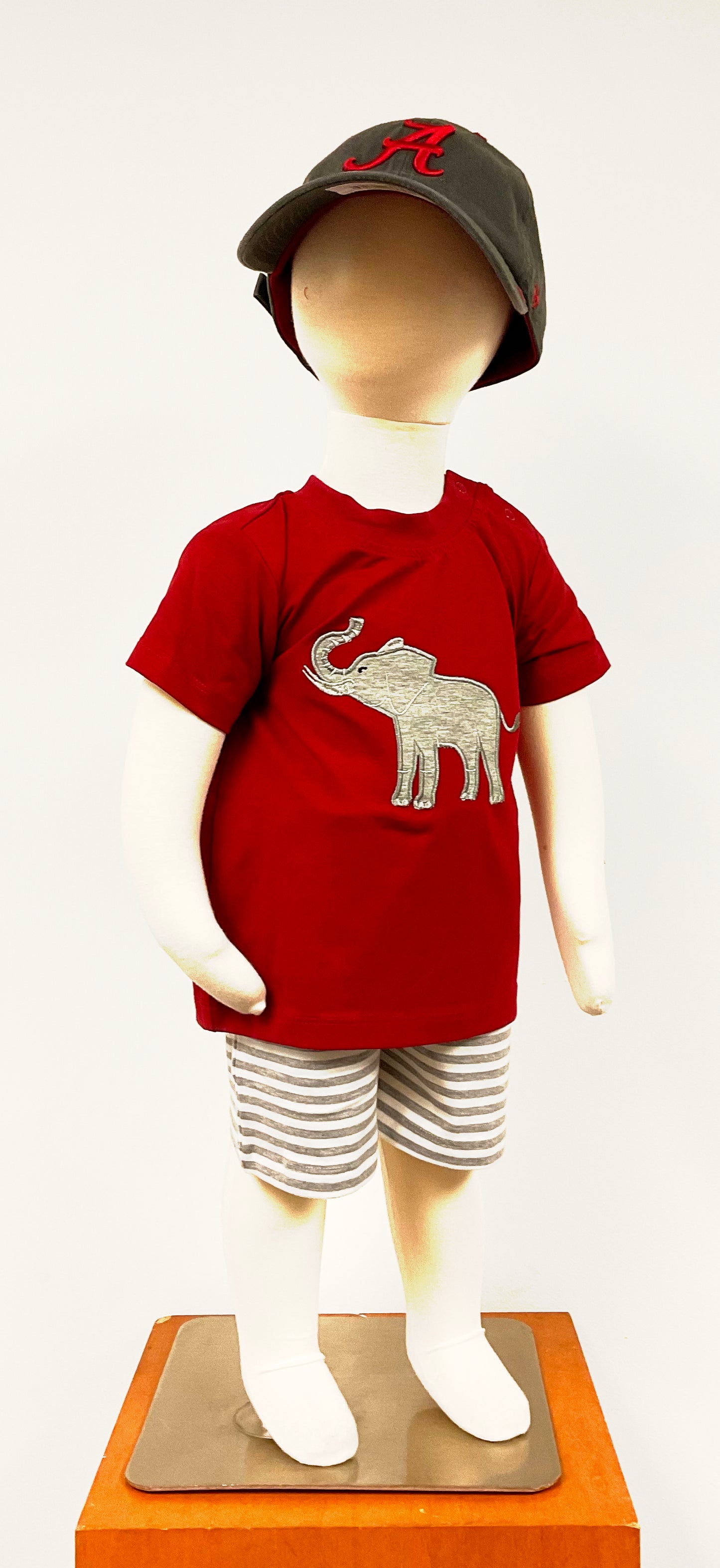 Ishtex Alabama Crimson Infant Boys Short Set