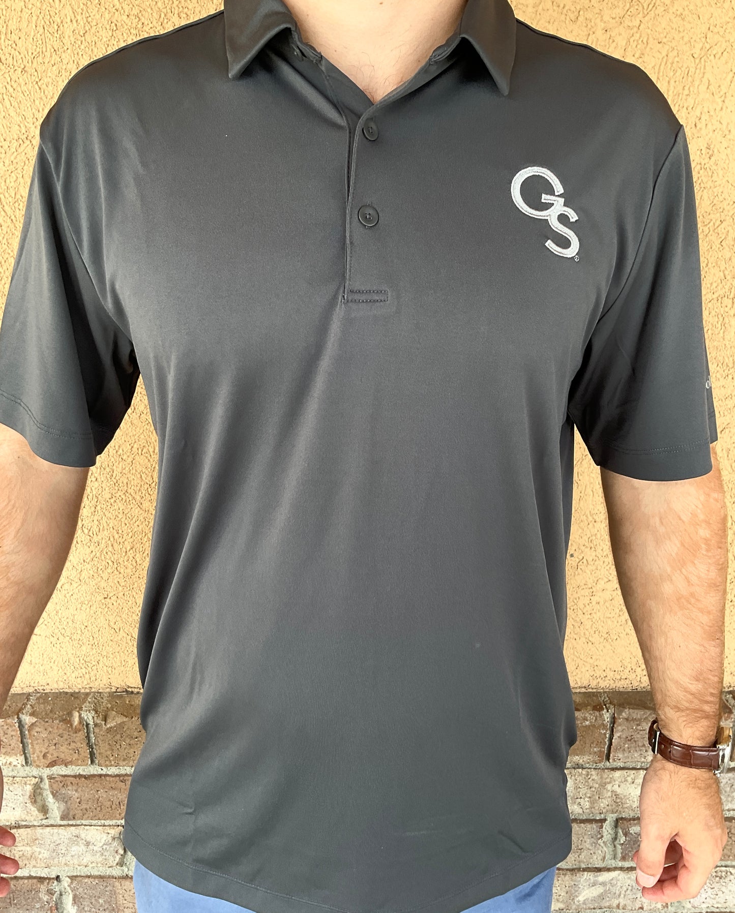 Columbia Georgia Southern Mens Omni-Wick Drive Polo
