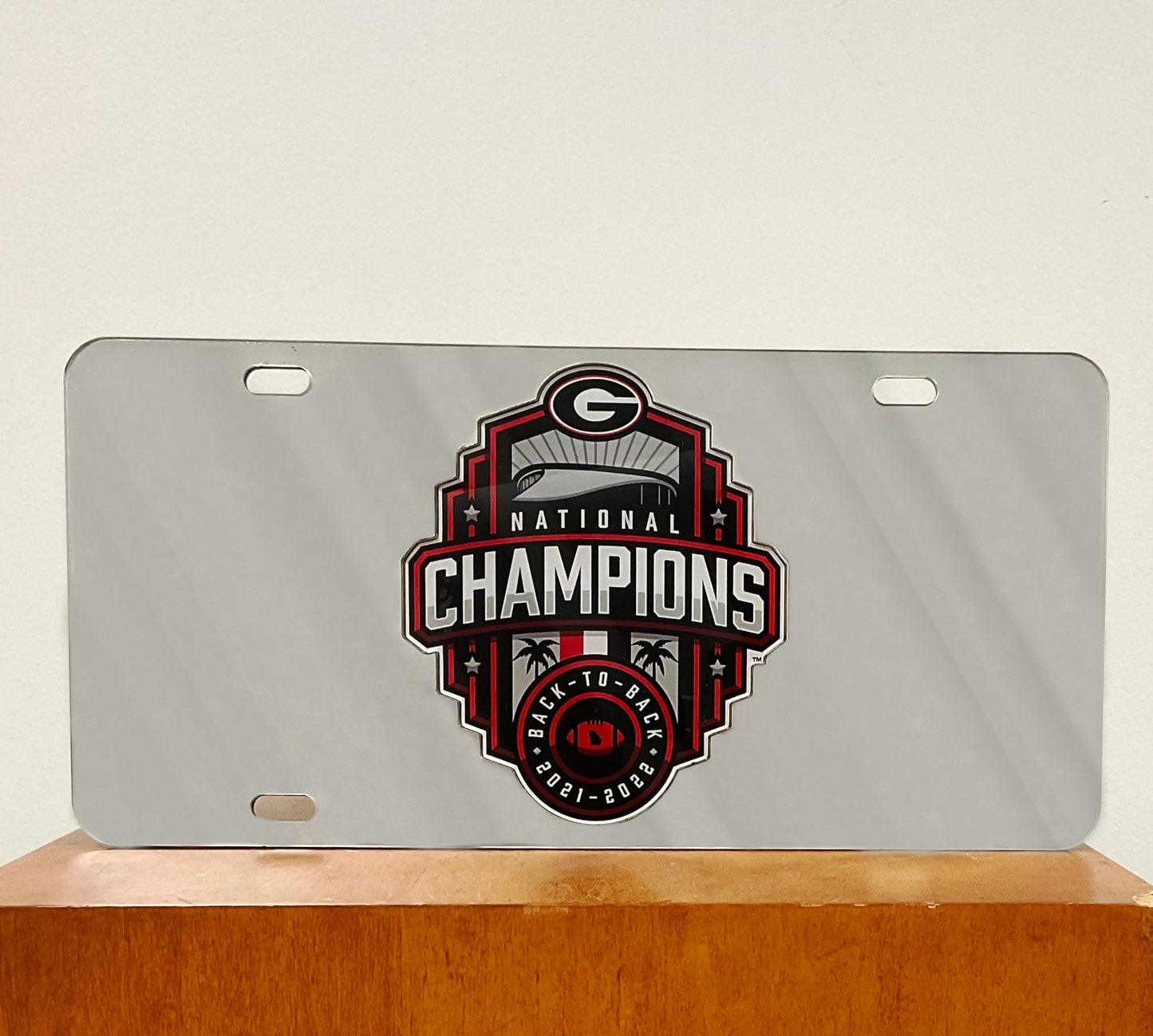 Wincraft UGA National Championship License Plate