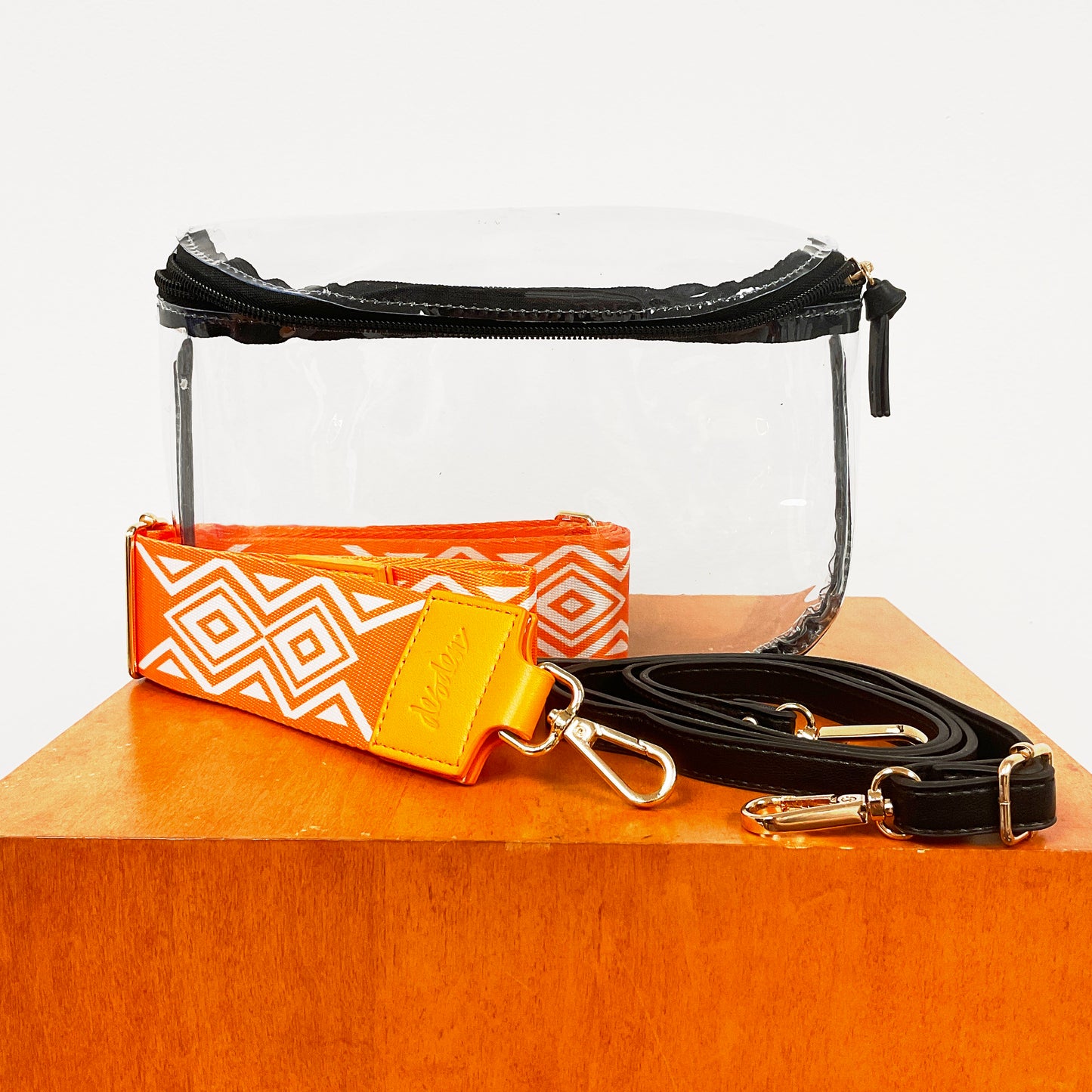 Desden Tennessee T Clear Bag w/ Reversible Strap