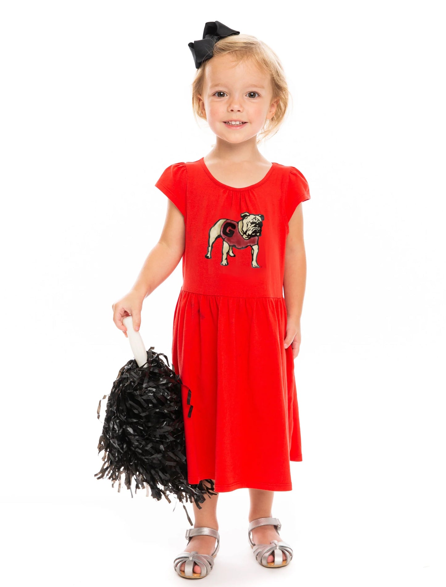Stewart Simmons UGA Girls Fit N Flare Dress