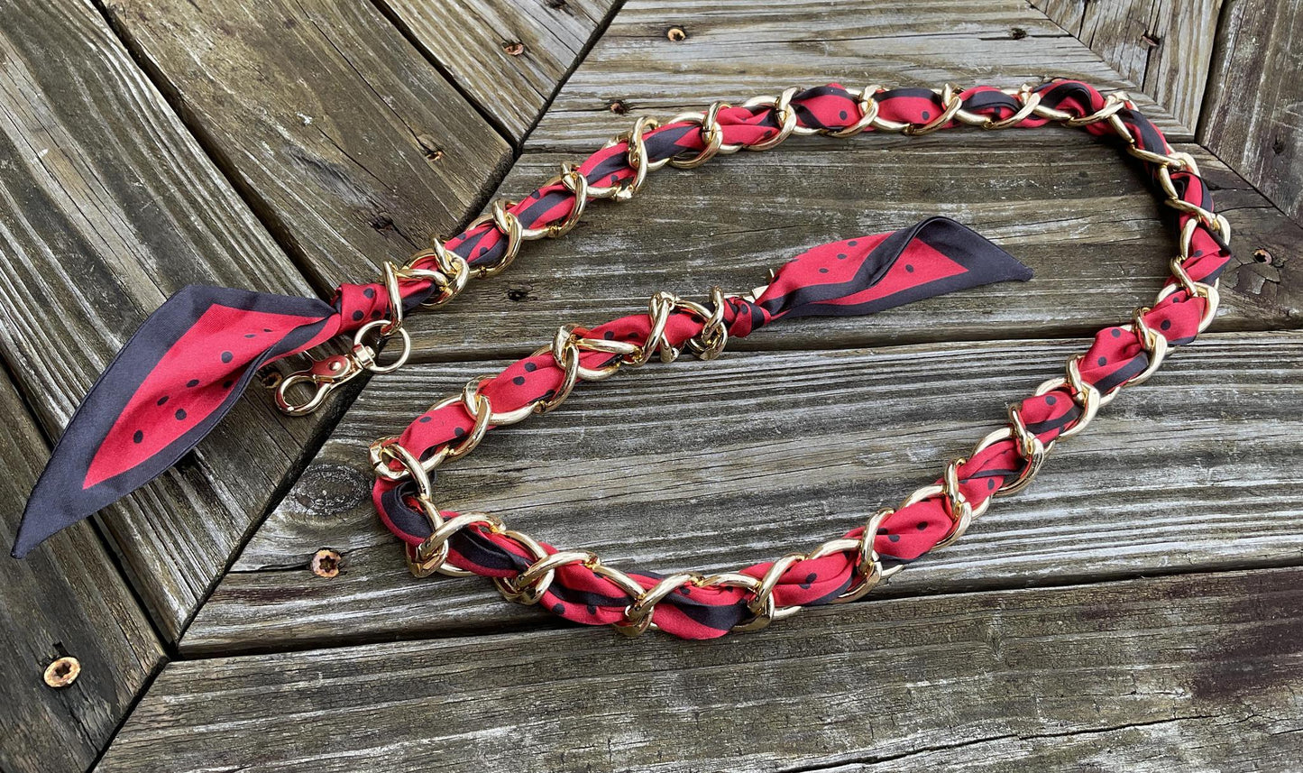UGA The Original Scarf Chain Gameday Spirit Strap