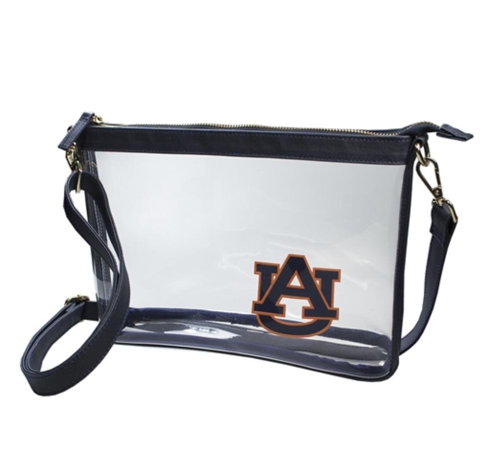 Capri Designs Auburn Large Crossbody Clear Bag