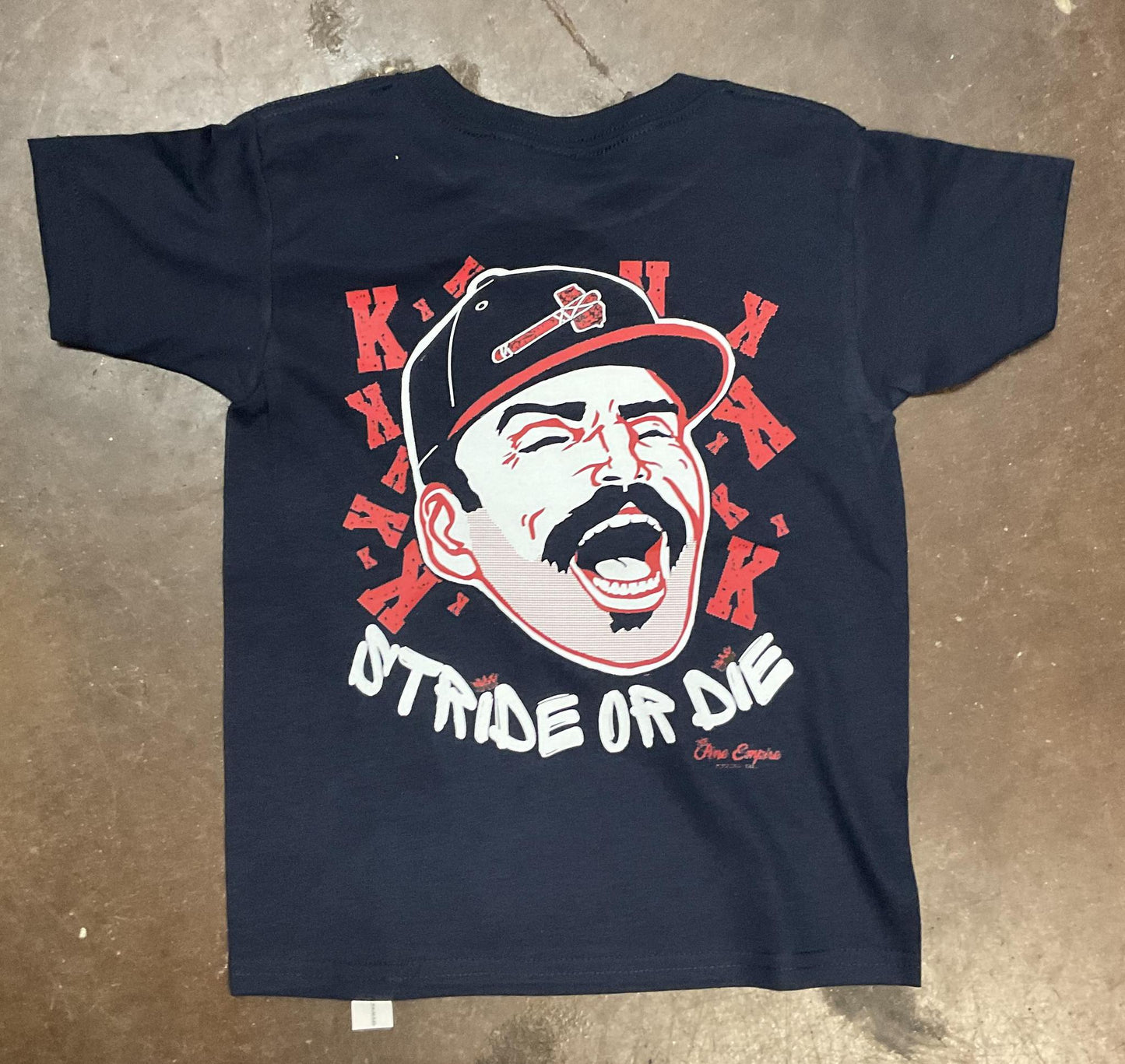 Pine Empire Atlanta Braves Youth Stride or Die Tee