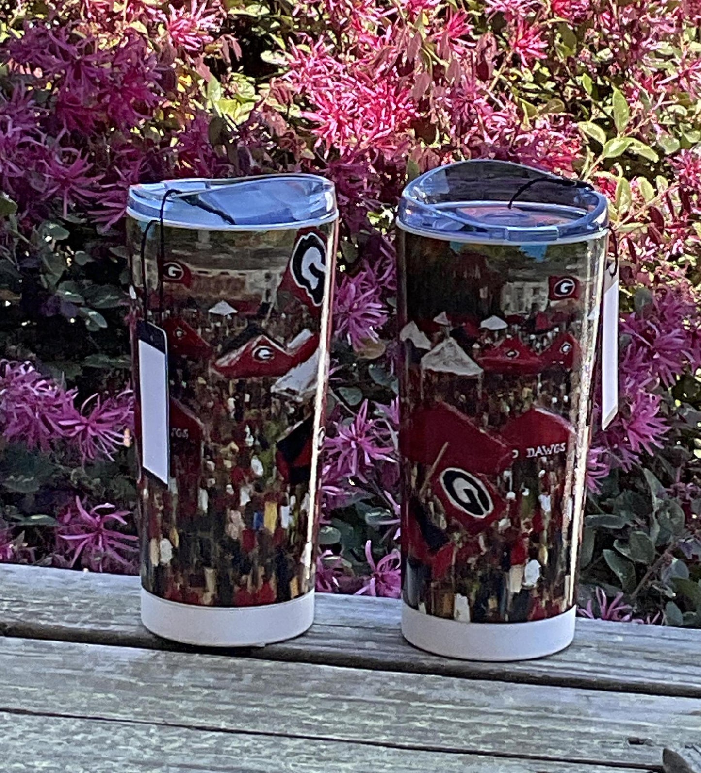Logo UGA 20oz Collector Powder Coat Tumbler