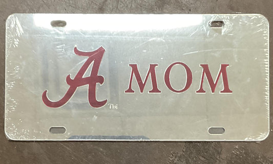Craftique Alabama Silver MOM License Plate