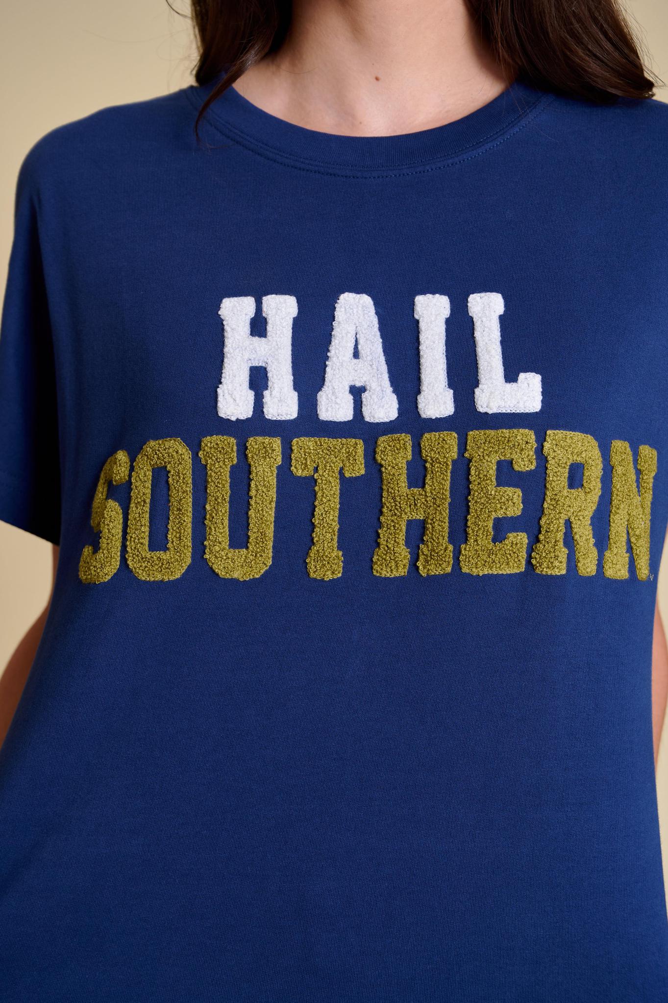 Stewart Simmons Georgia Southern The Boxy Chenille Shirt Womens