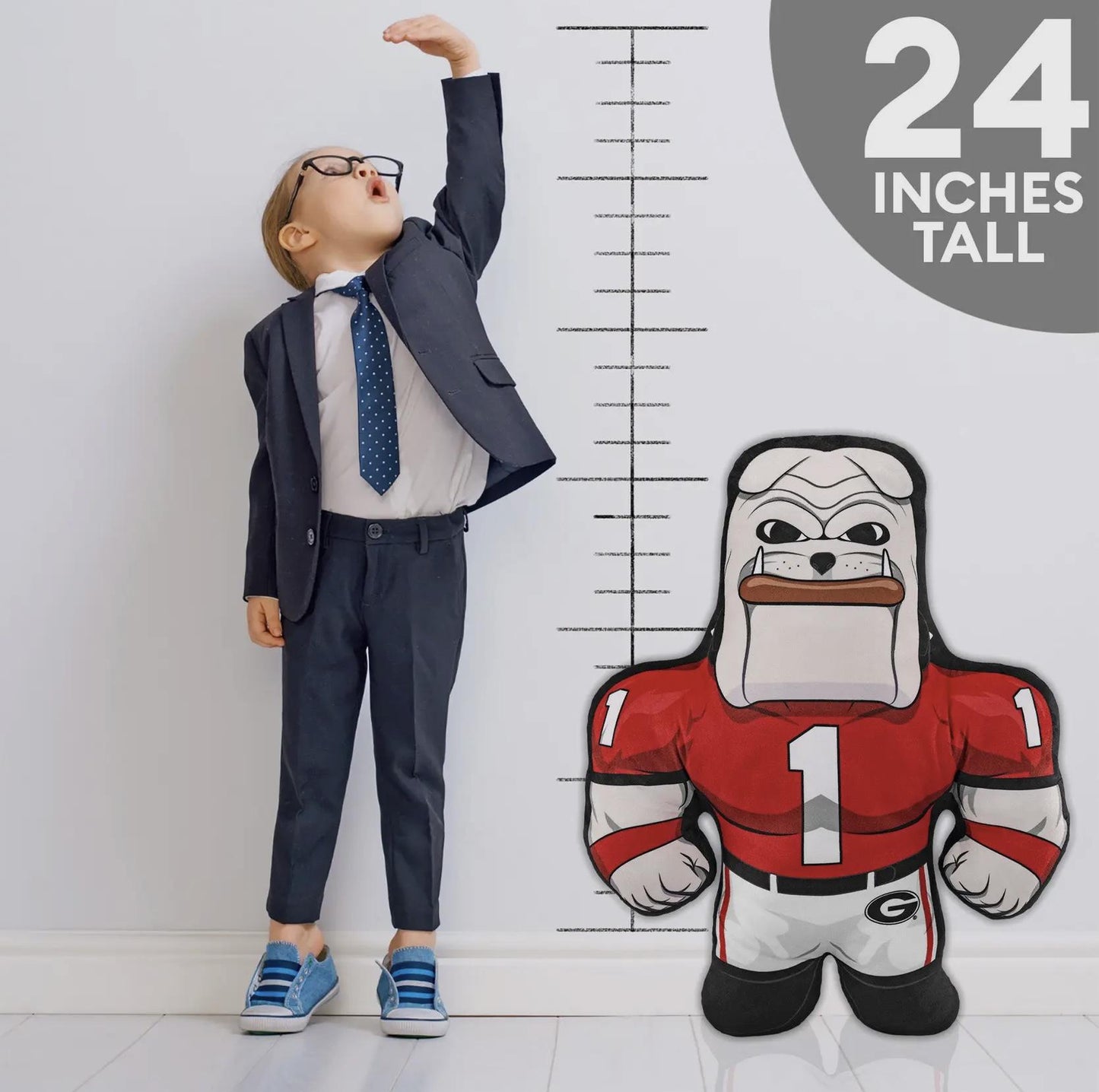 Uncanny Brands UGA Bleacher Creatures Hairy Dawg 24" Plushie