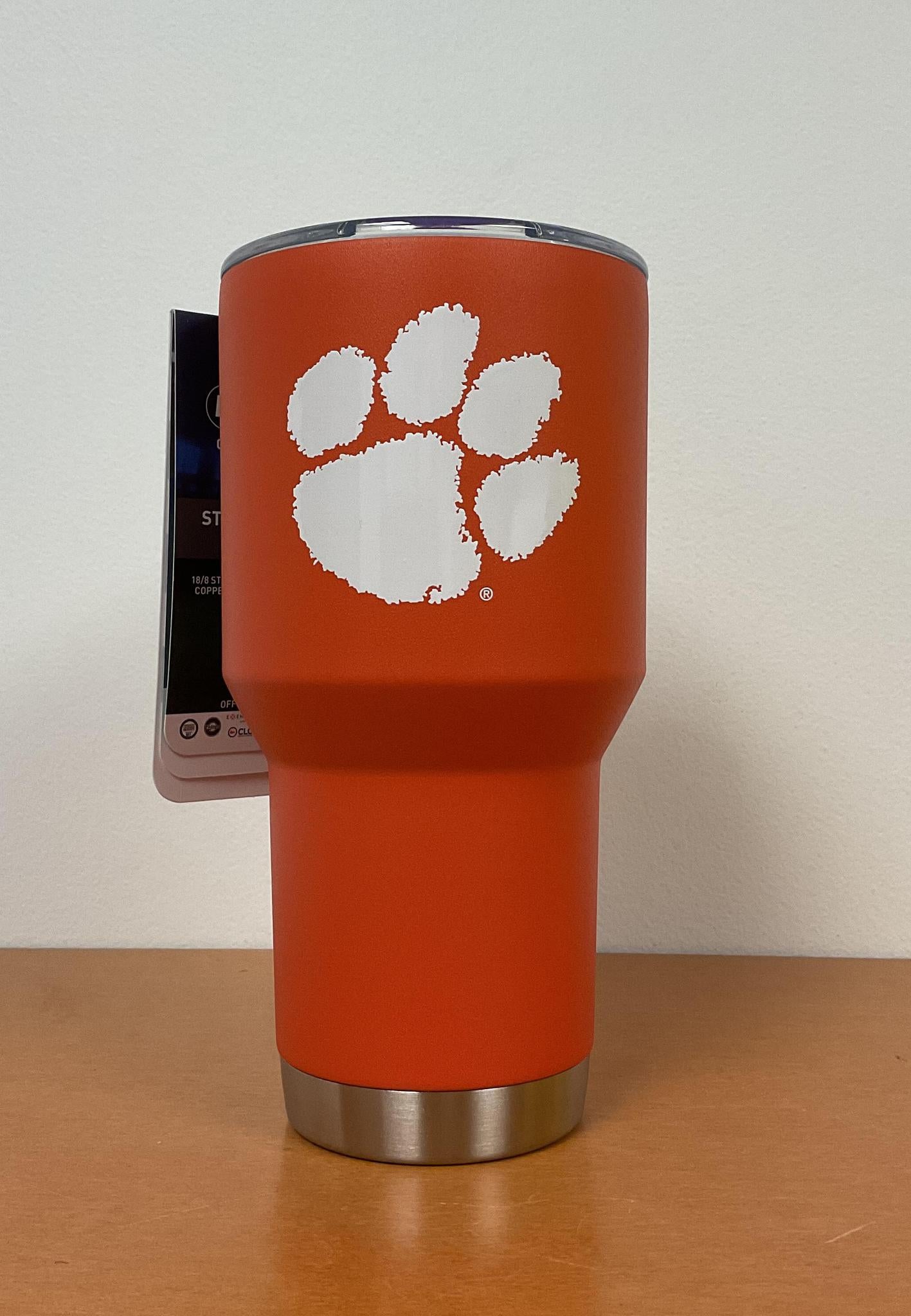 Gametime Sidekicks Clemson Tumbler Orange