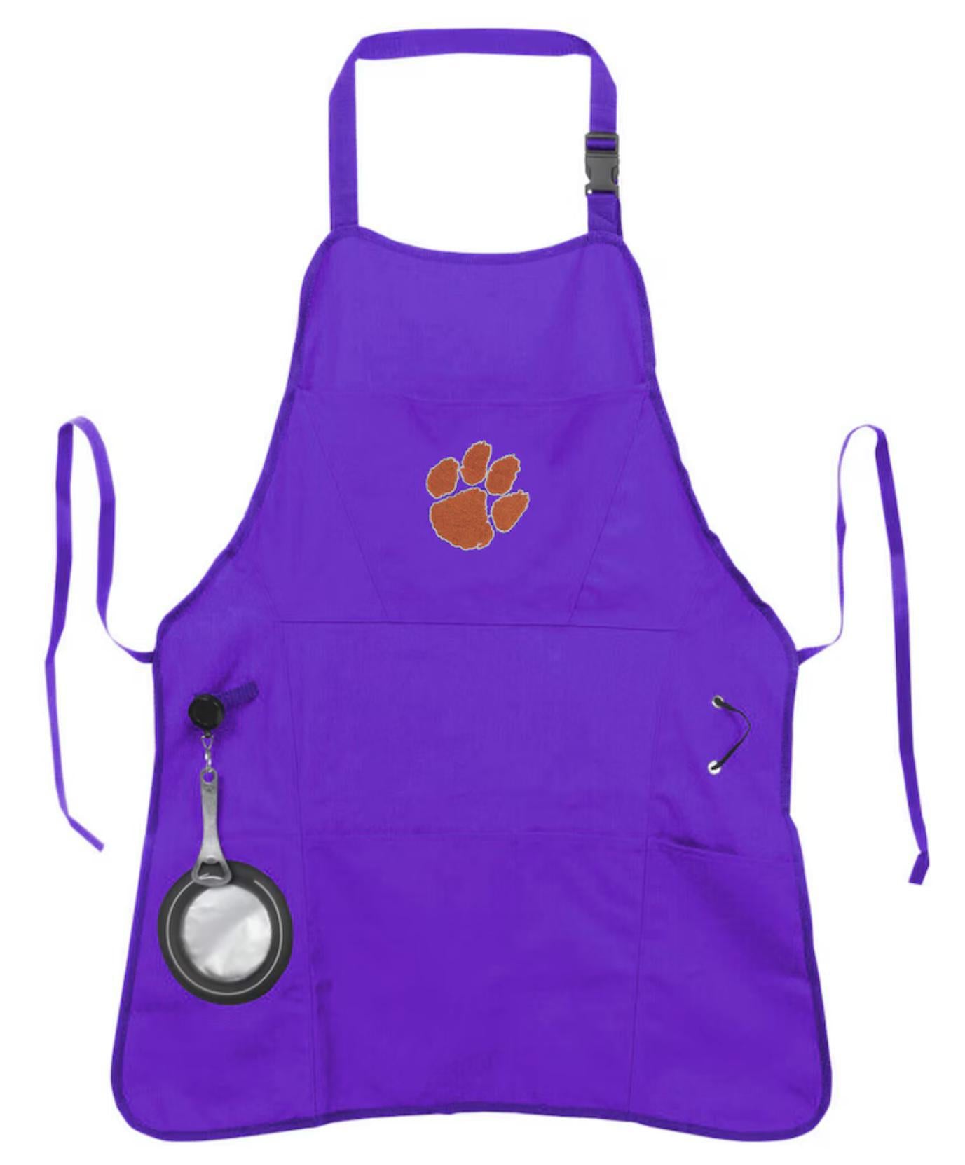 Evergreen Clemson 4 Pocket Grill Apron