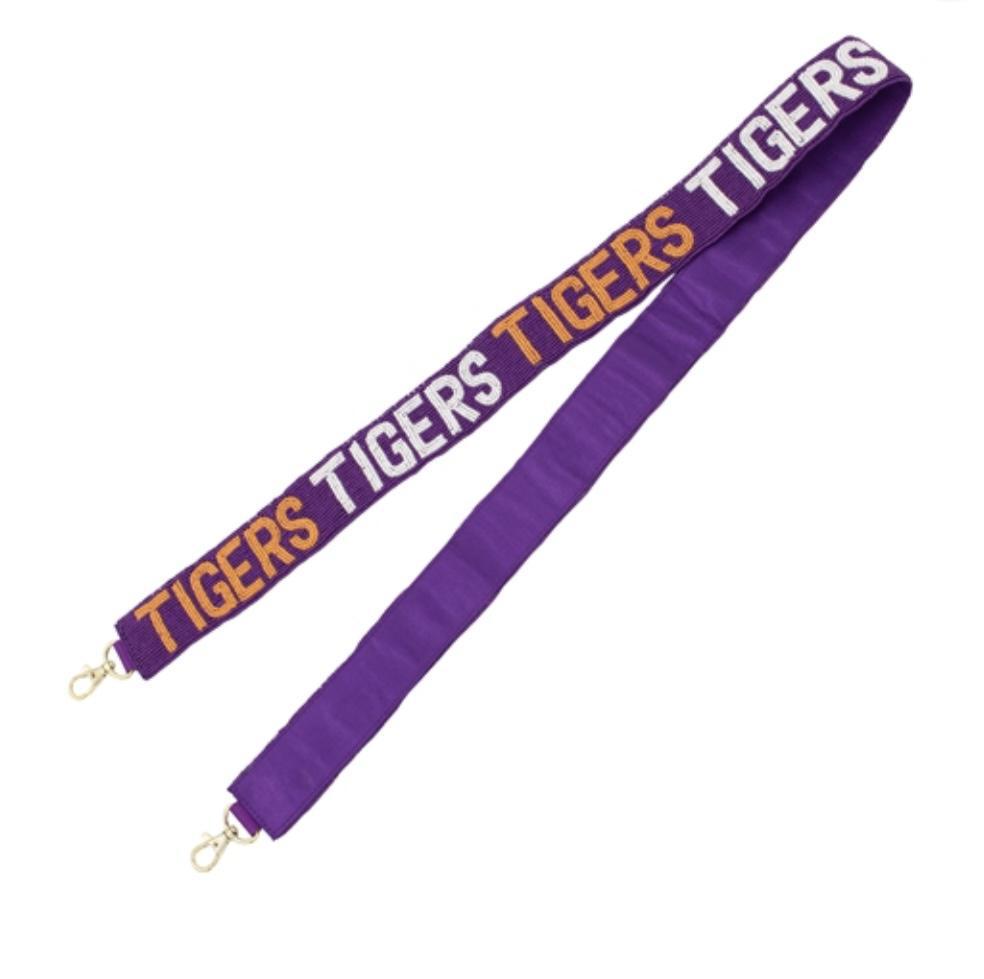 Capri Designs Clemson Beaded Purse Strap