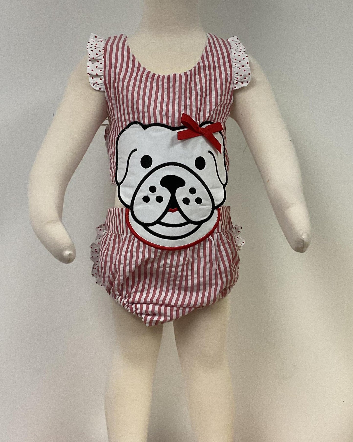 Little Bear Smocks UGA Girls Swimsuit Kids
