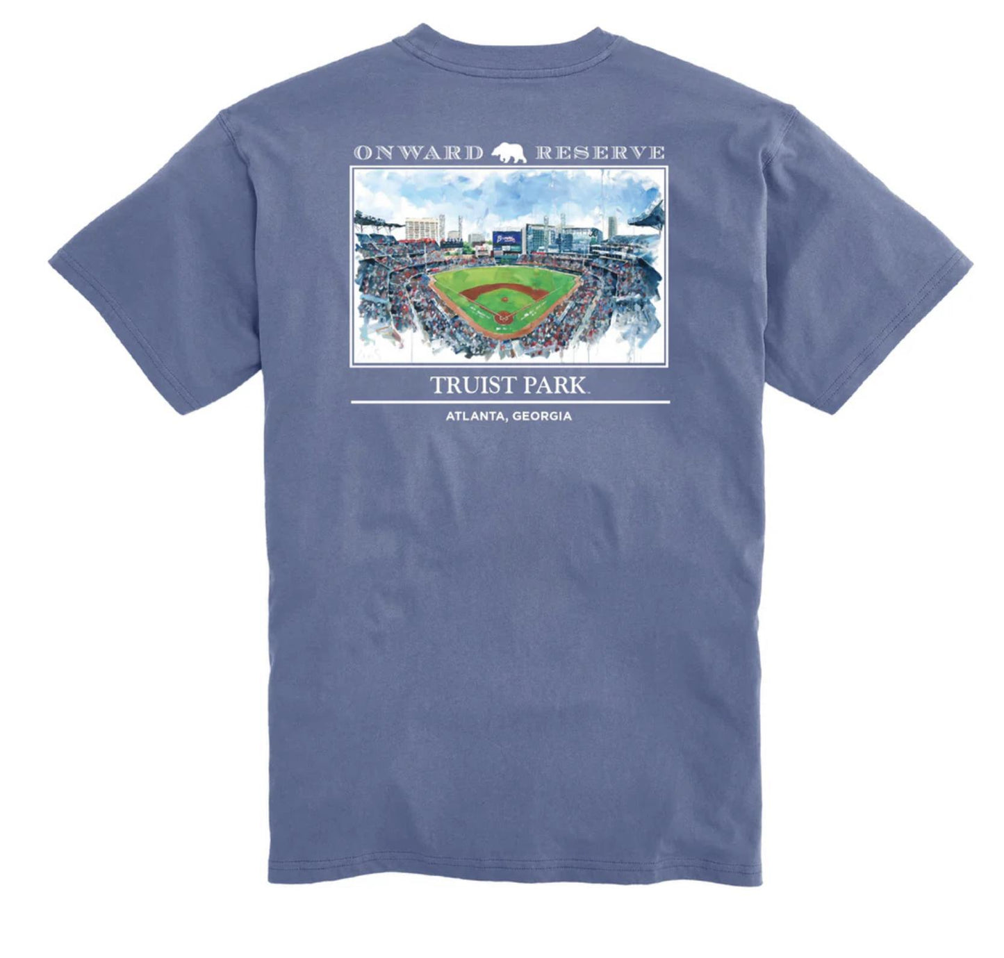 Onward Reserve Atlanta Braves Mens Lewis Truist Park Tee