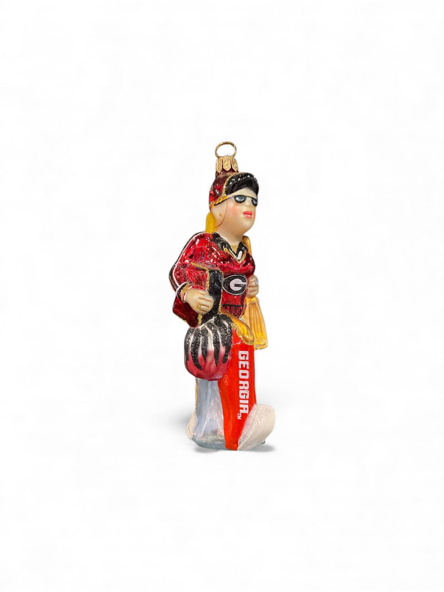 Joy To The World UGA Touch Down Sally Ornament