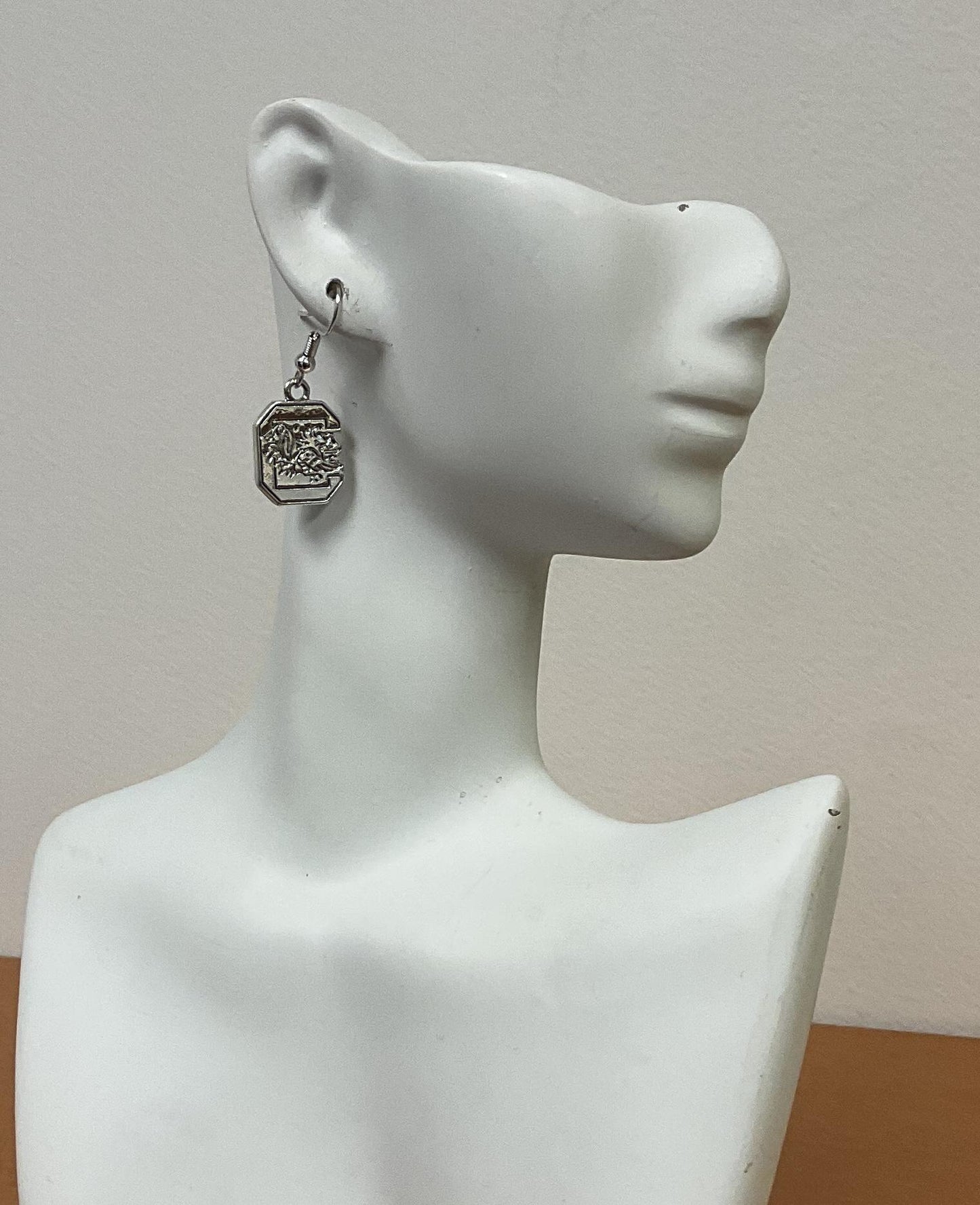 From The Heart USC Silver Earring