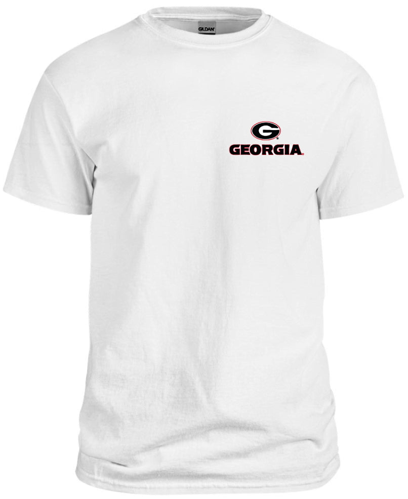 New World Graphics UGA "Dooley Field at Sanford Stadium" Unisex T-Shirt