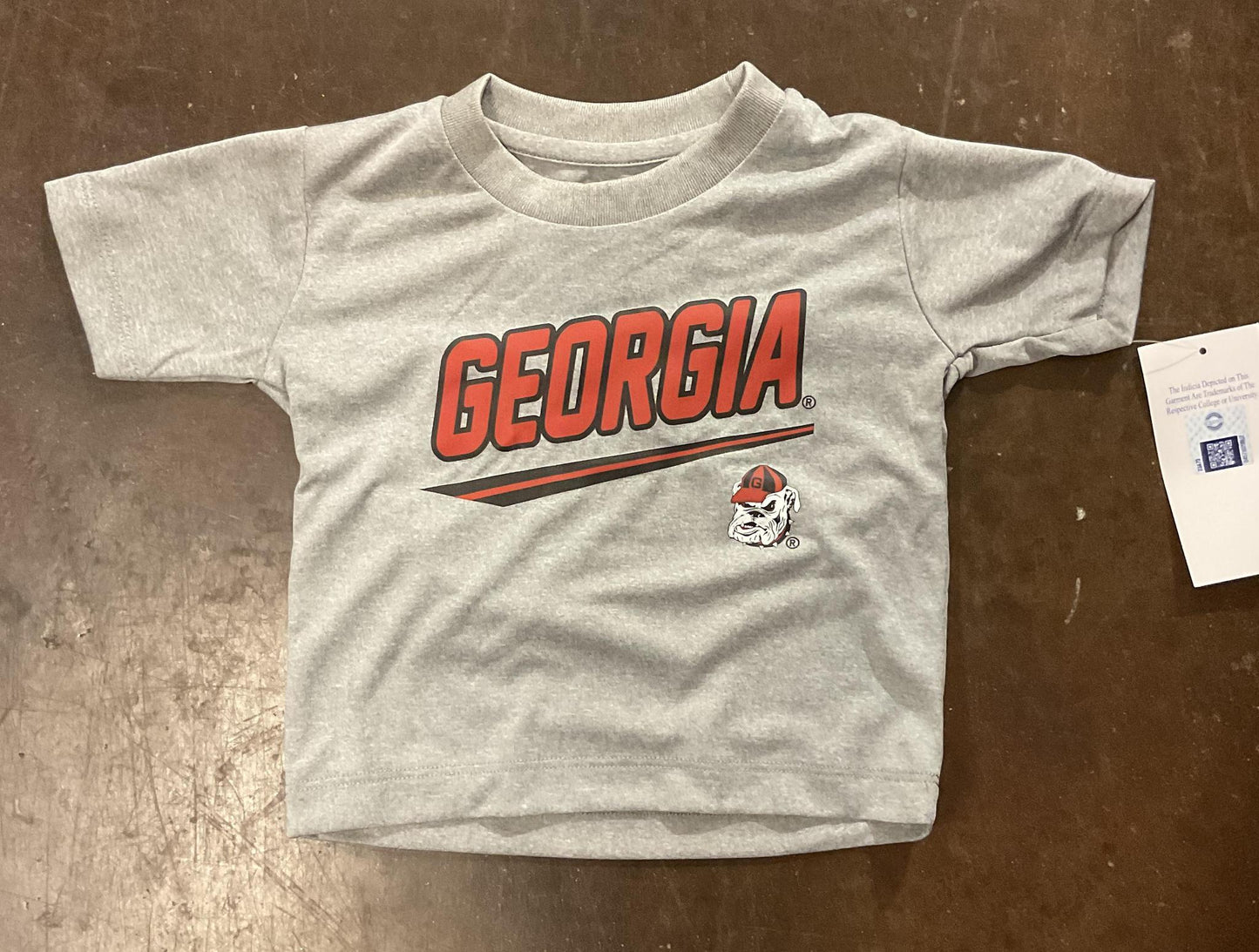 Little King UGA Dri-Fit Short Sleeve Tee Grey